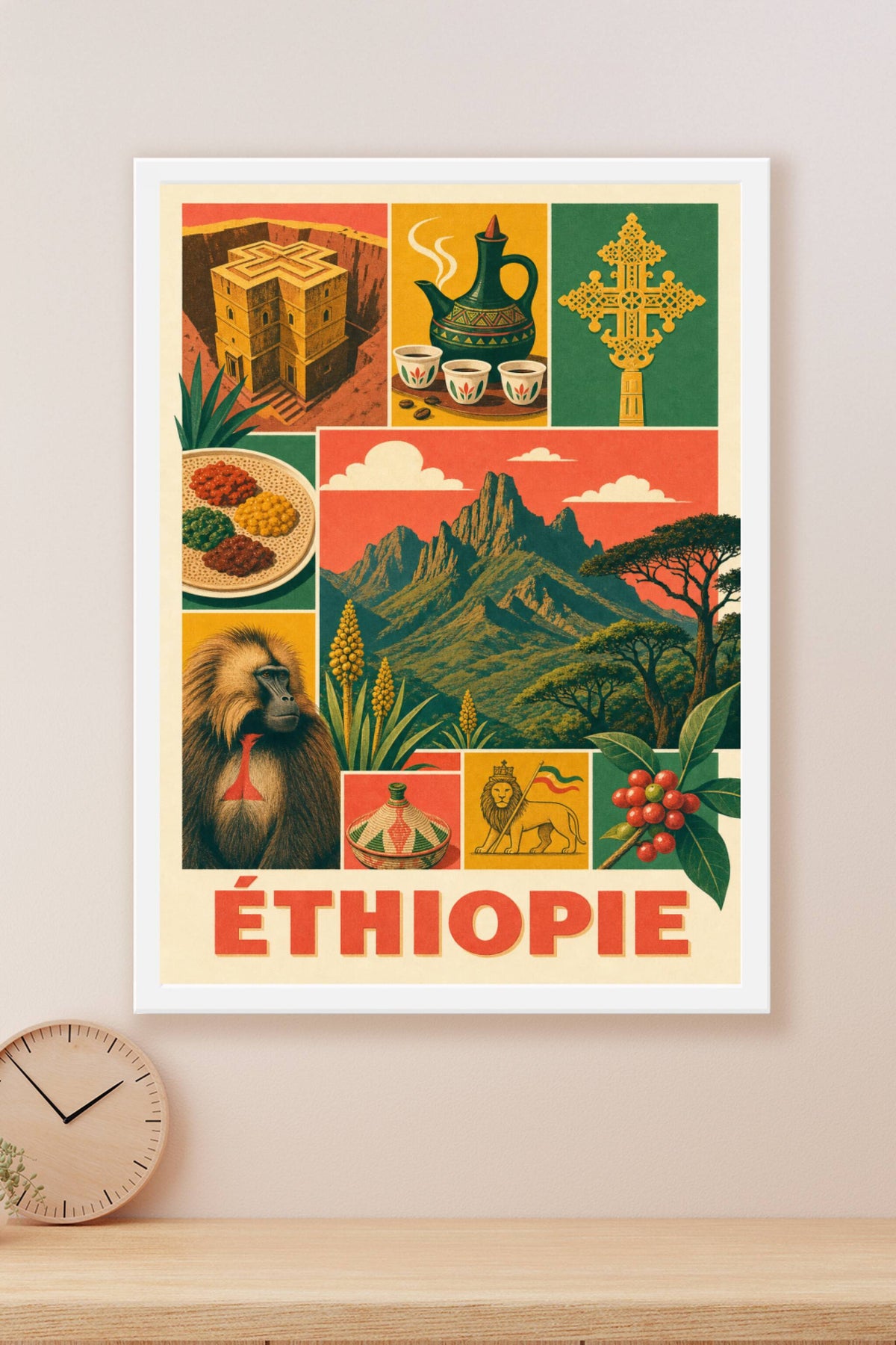 Poster de l'Éthiopie
