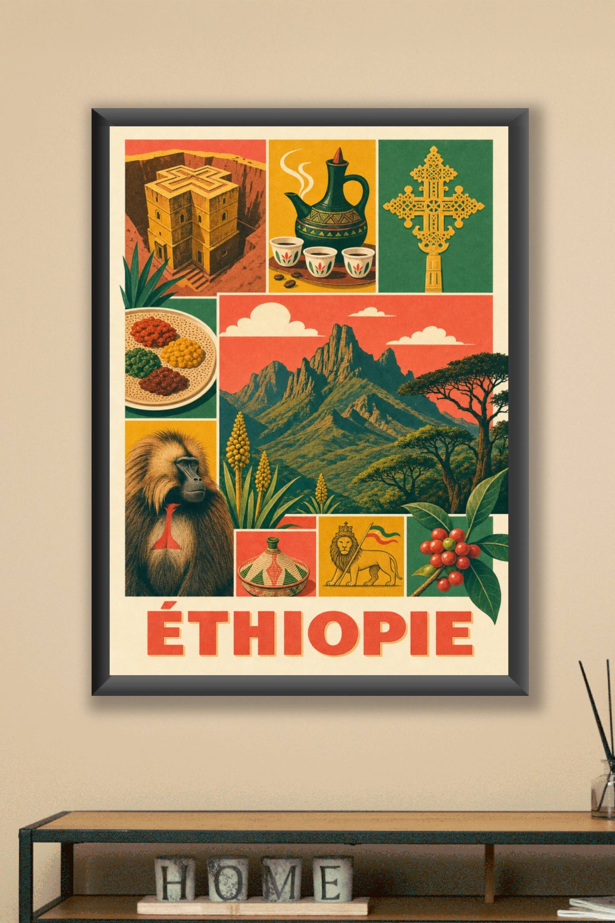 Poster de l'Éthiopie