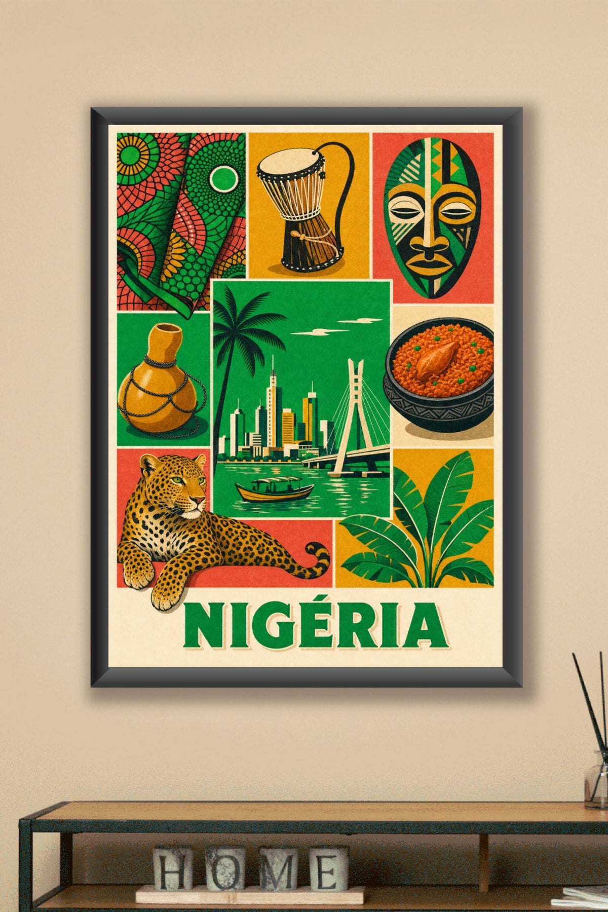 Poster du Nigéria