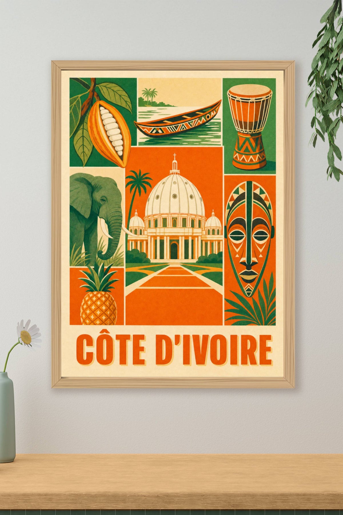 Poster de la Côte d'Ivoire