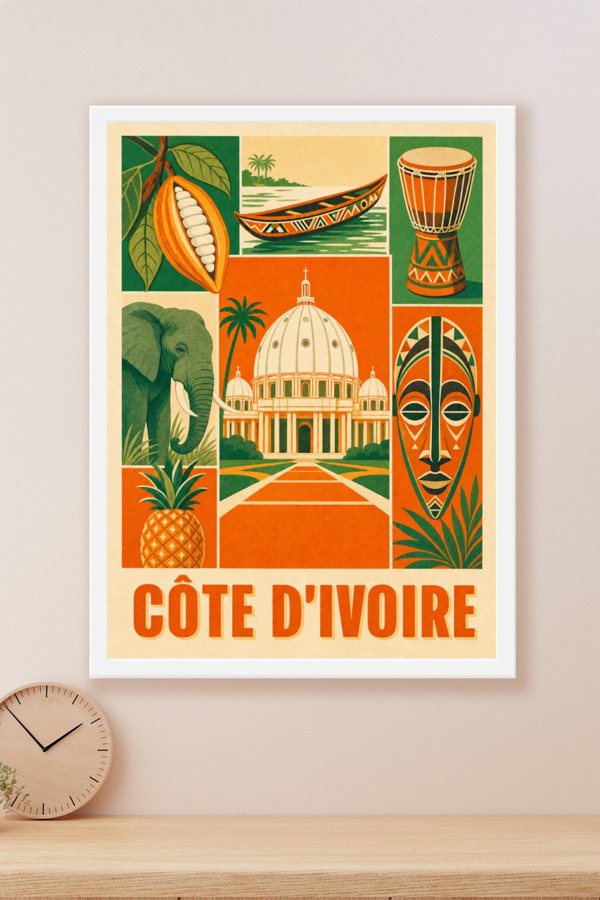Poster de la Côte d'Ivoire
