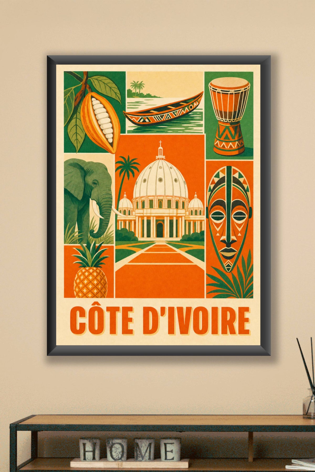 Poster de la Côte d'Ivoire