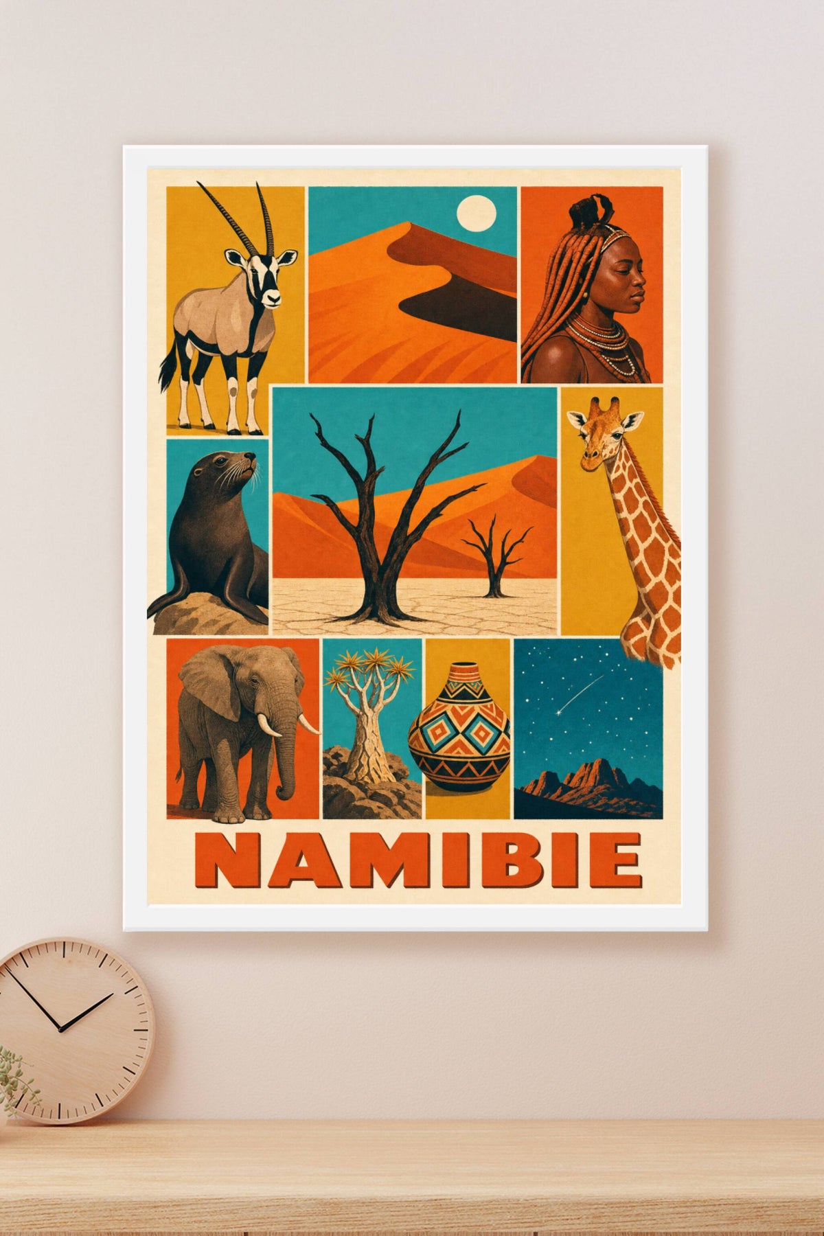 Poster de la Namibie