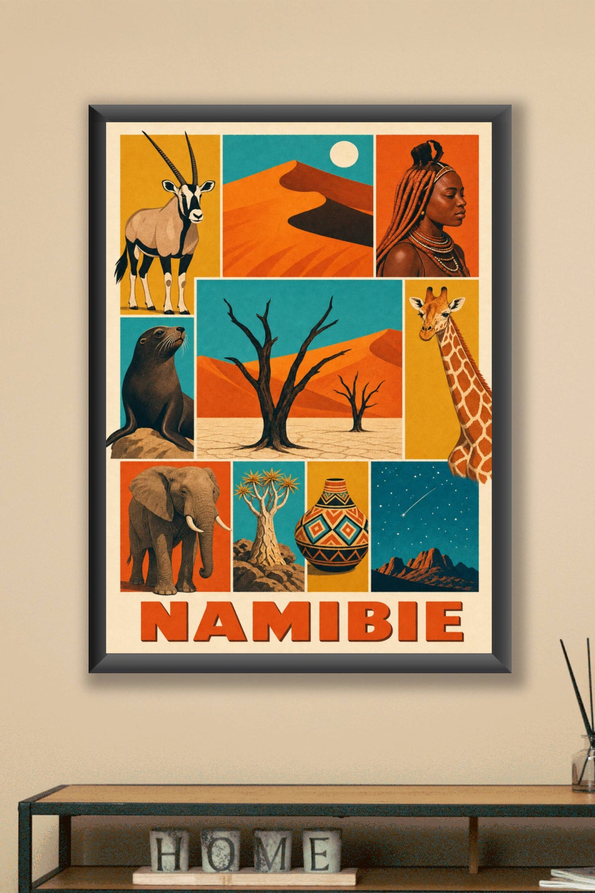 Poster de la Namibie