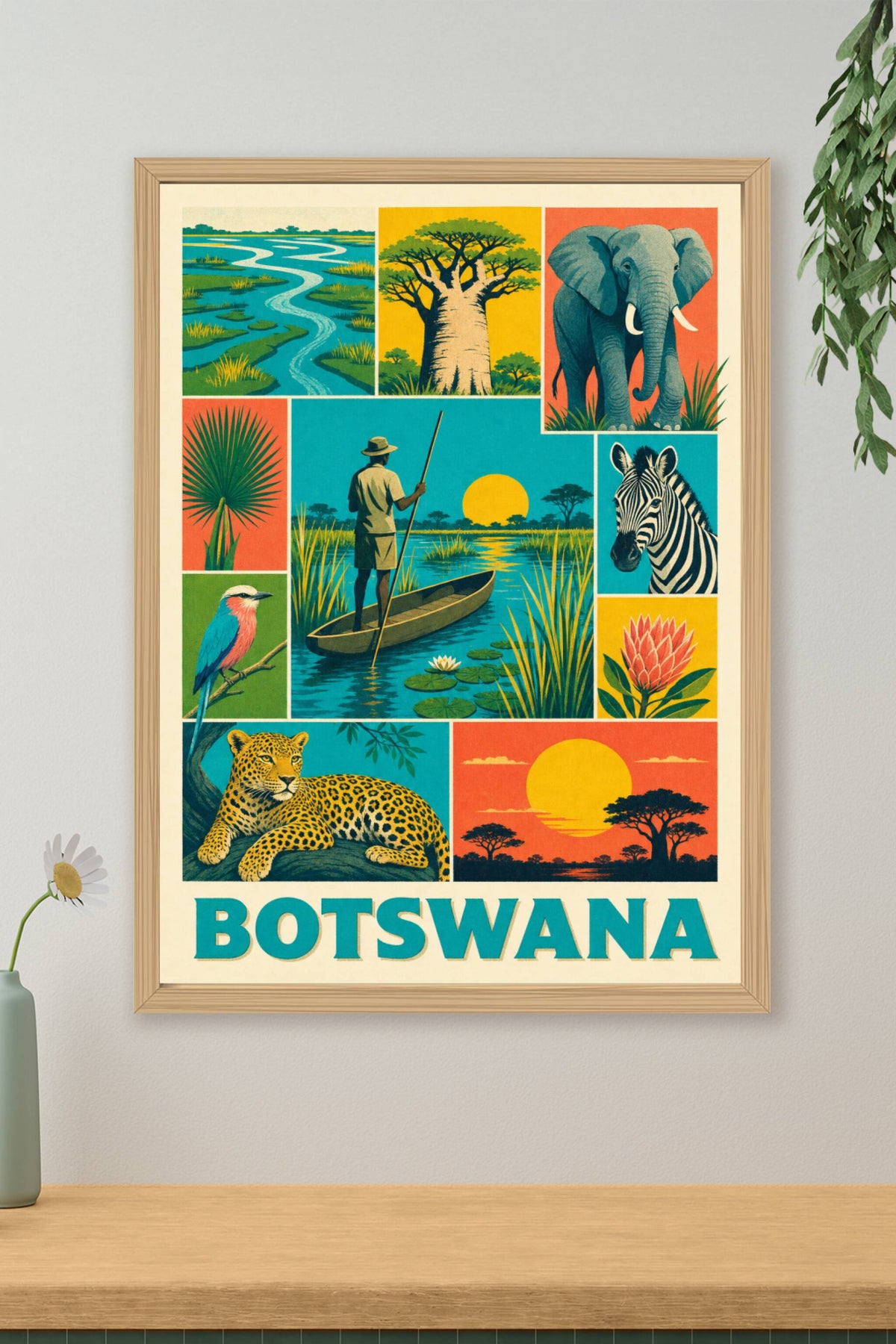Poster du Botswana