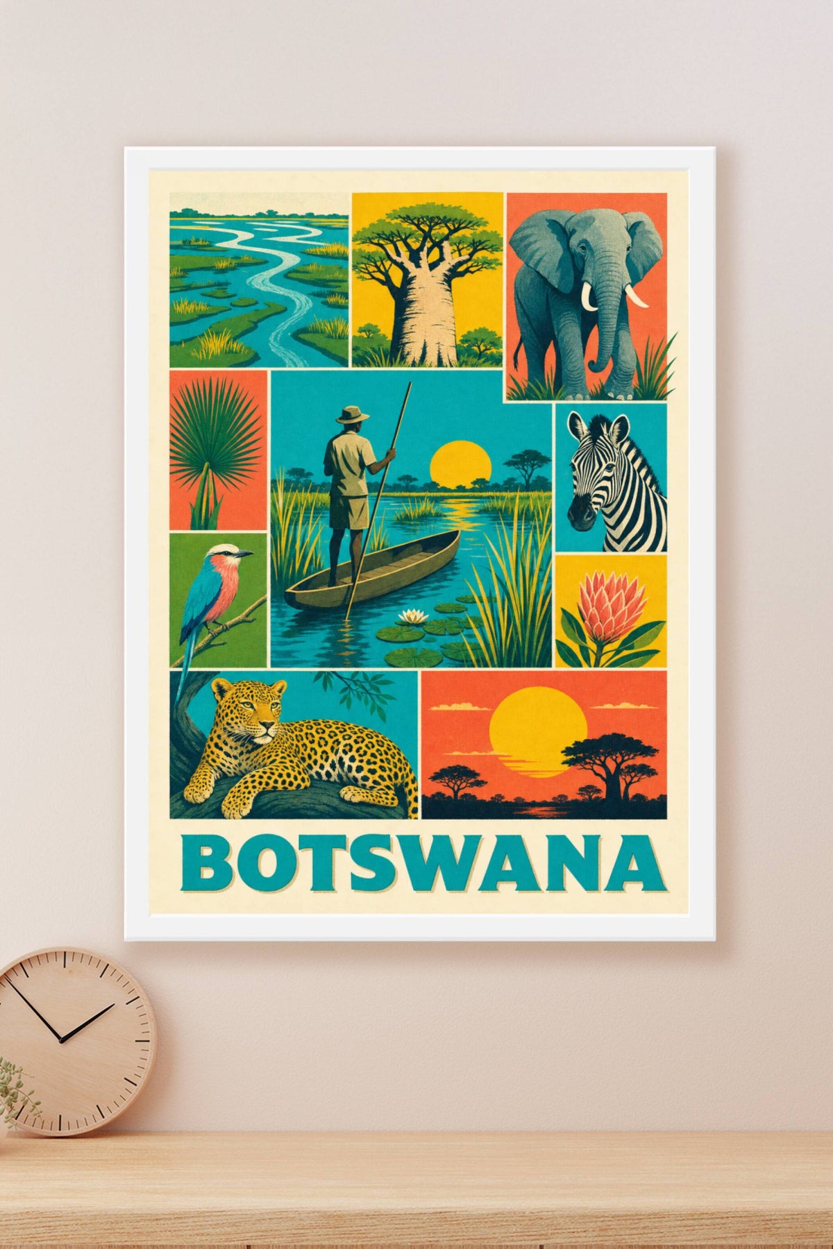 Poster du Botswana