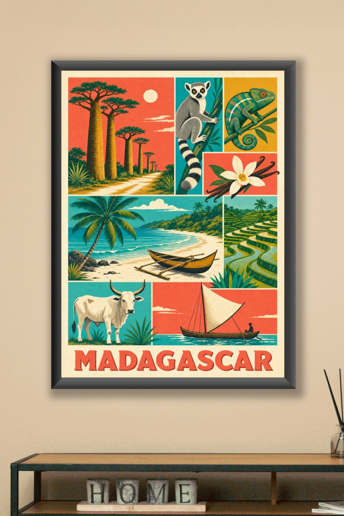 Poster de Madagascar