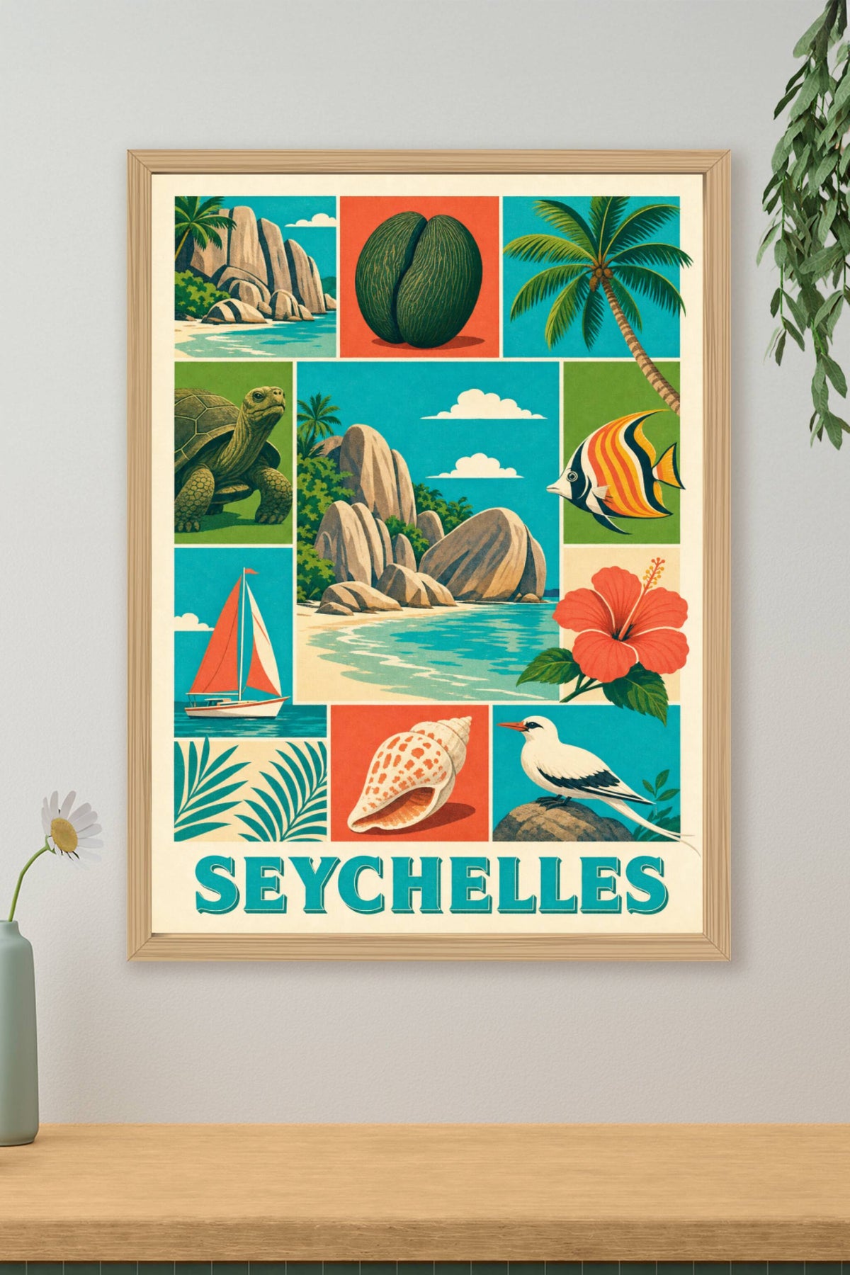 Poster des Seychelles