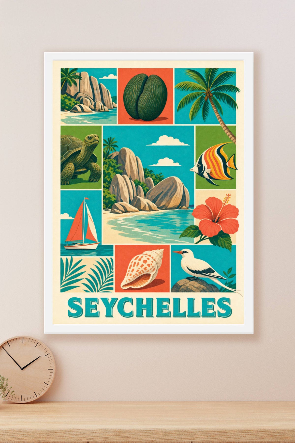 Poster des Seychelles