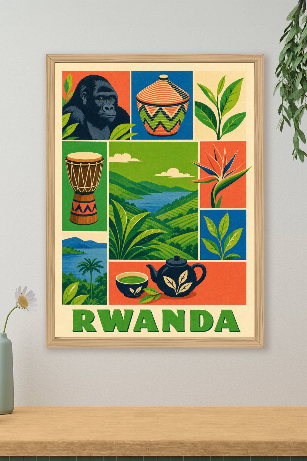 Poster du Rwanda