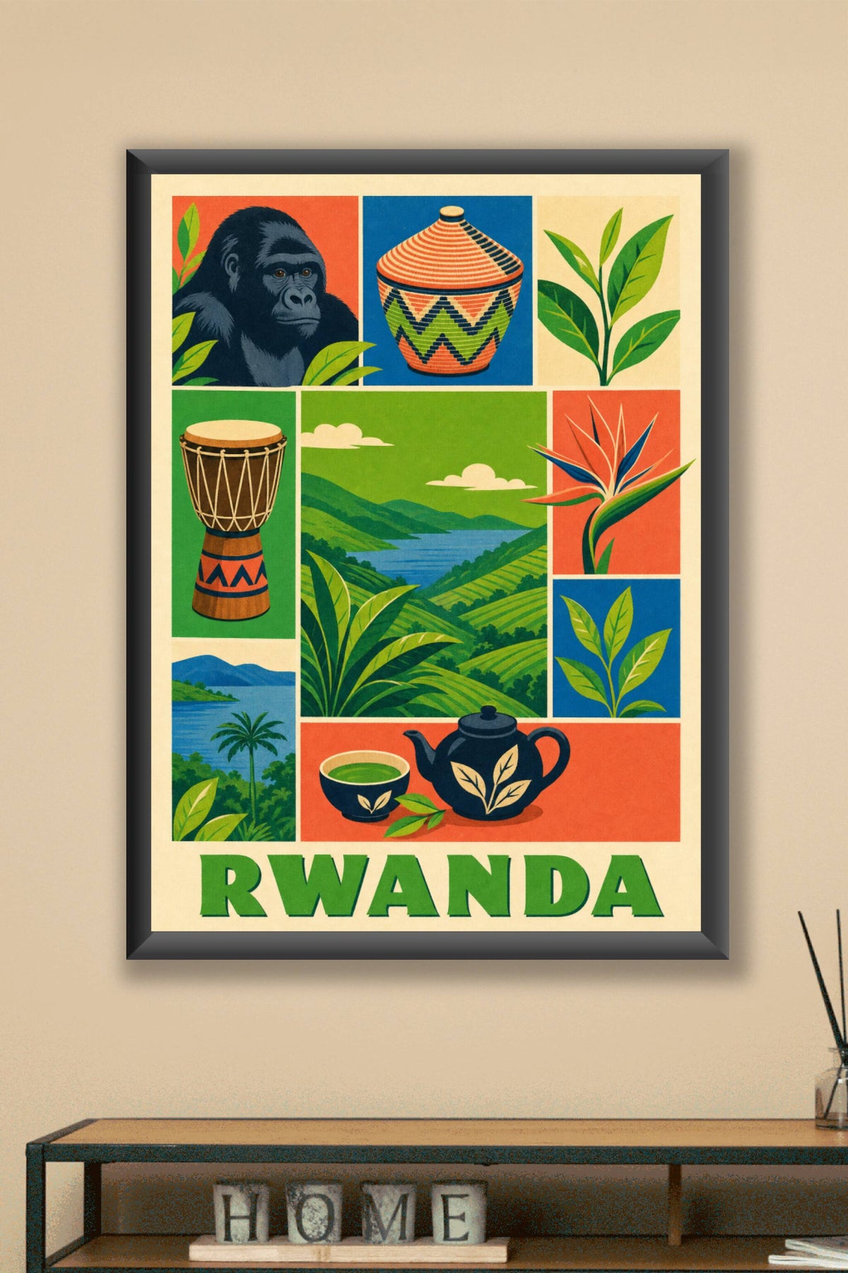 Poster du Rwanda