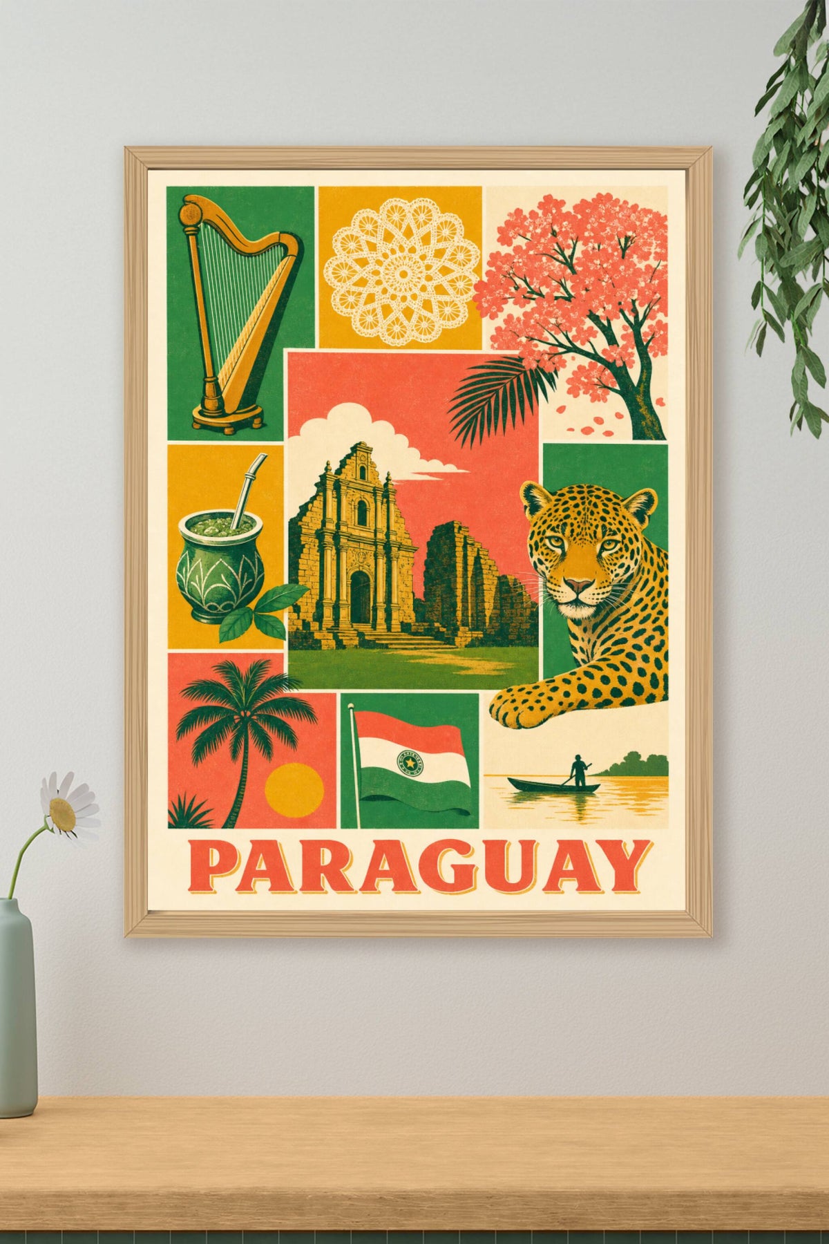 Poster du Paraguay
