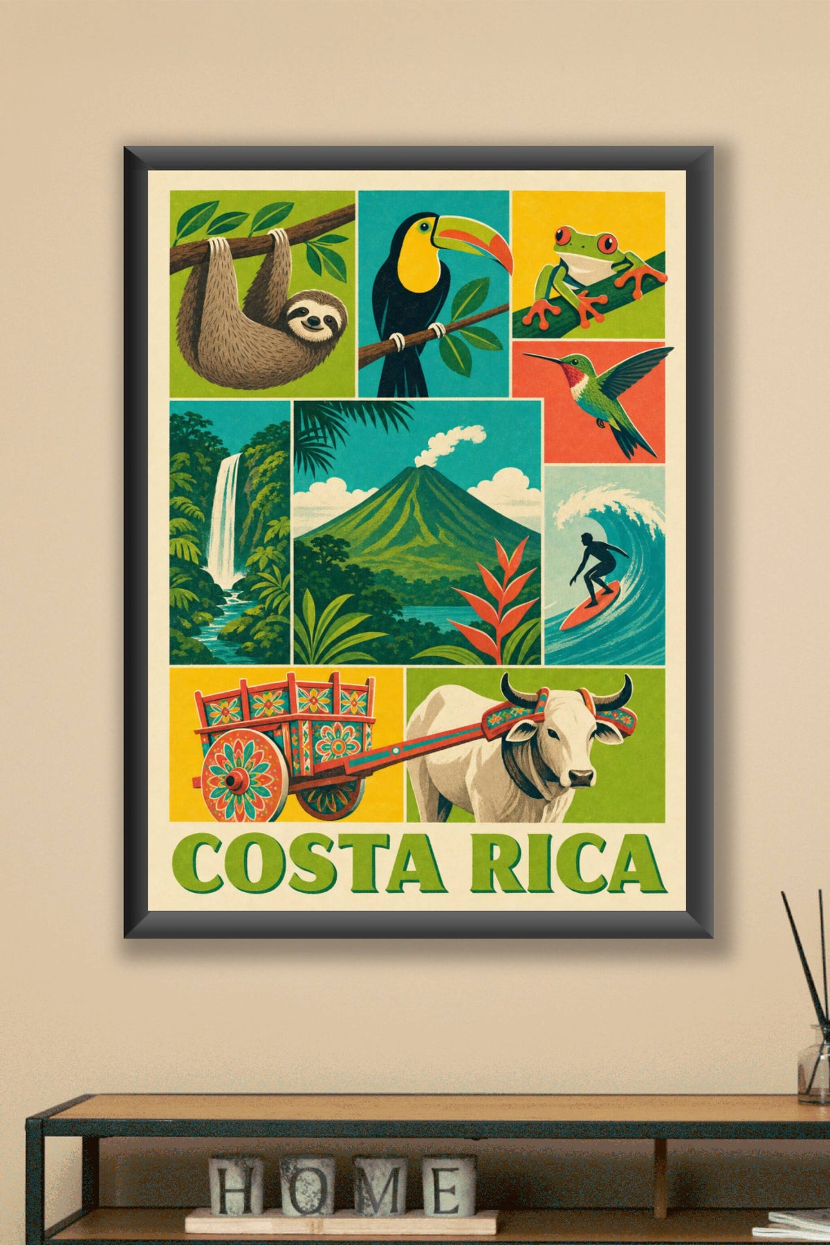 Poster du Costa Rica