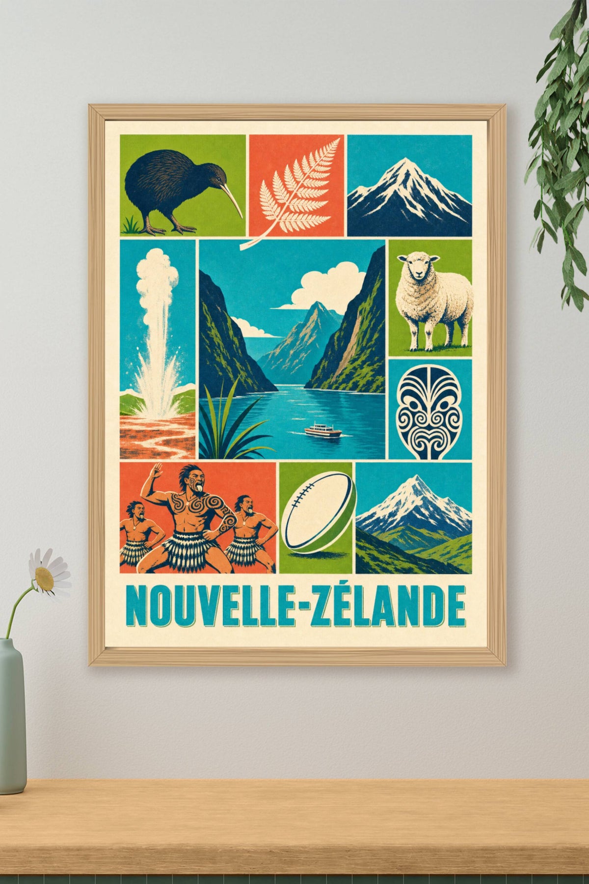 Poster de la Nouvelle-Zélande
