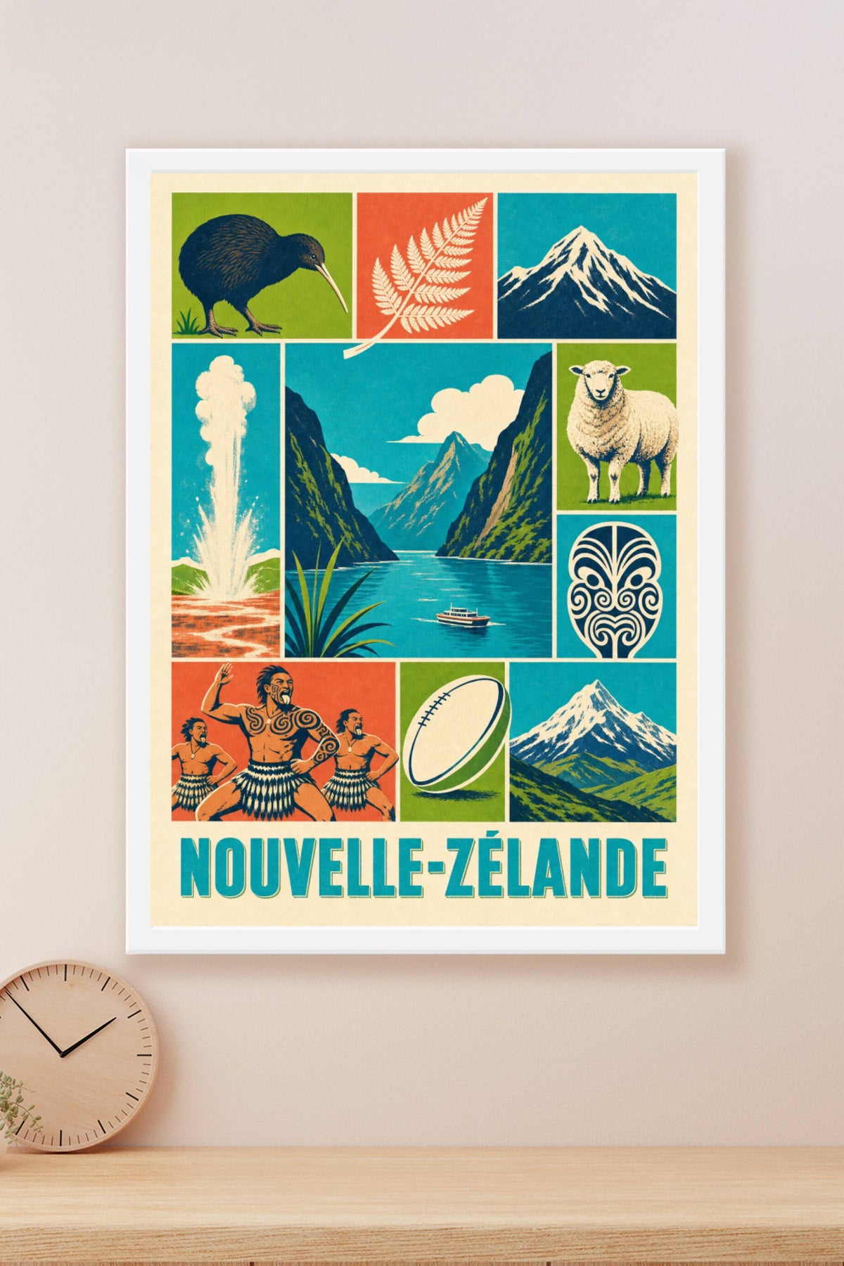 Poster de la Nouvelle-Zélande