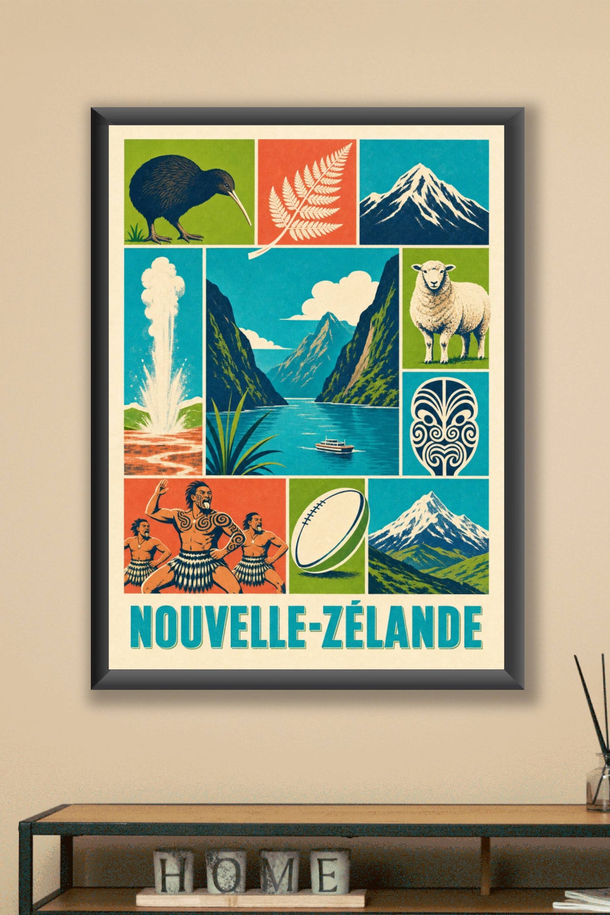 Poster de la Nouvelle-Zélande