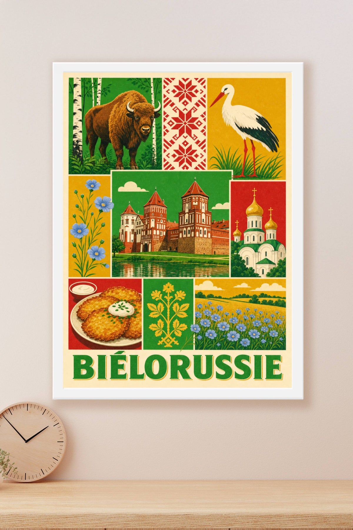 Poster de la Biélorussie