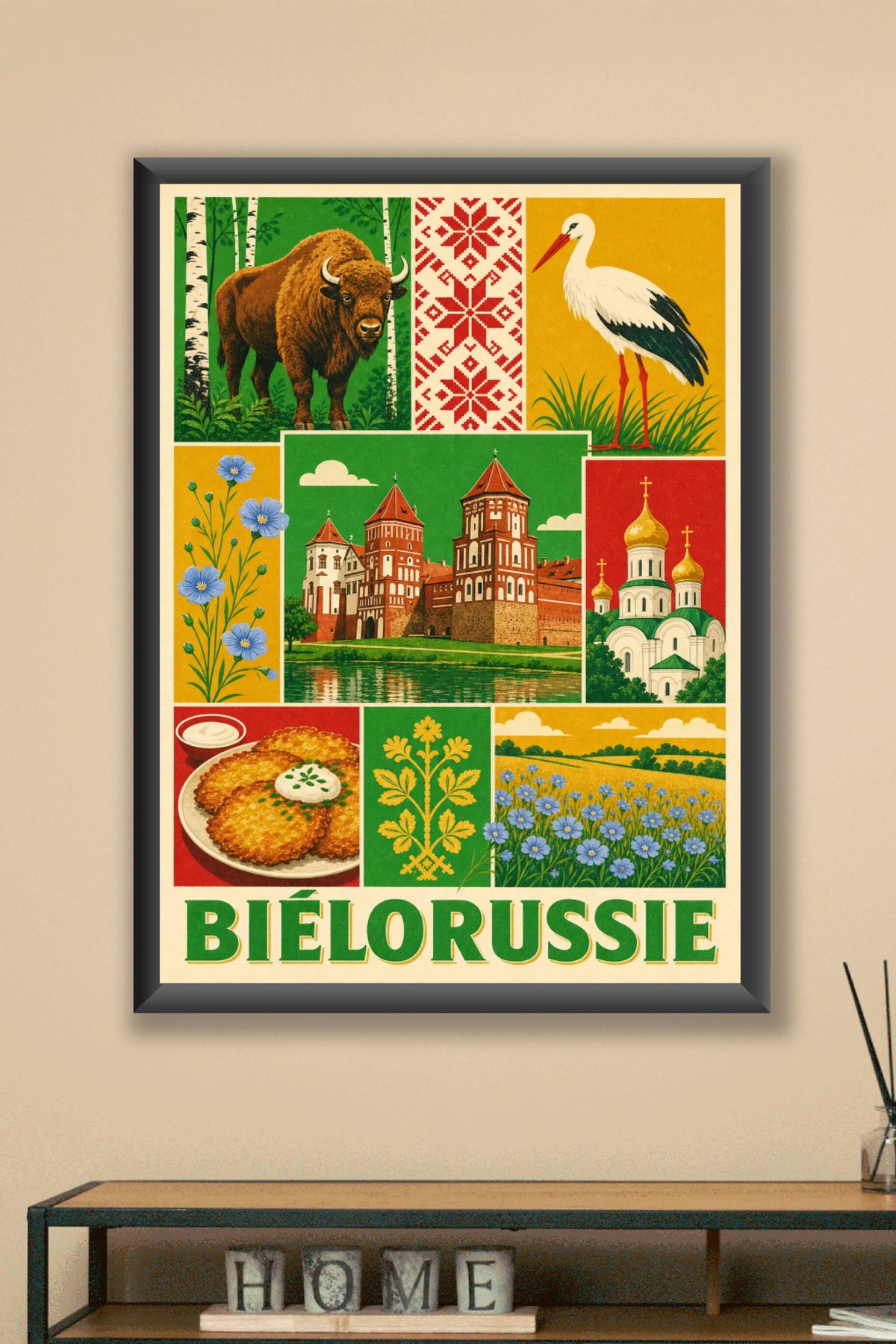 Poster de la Biélorussie