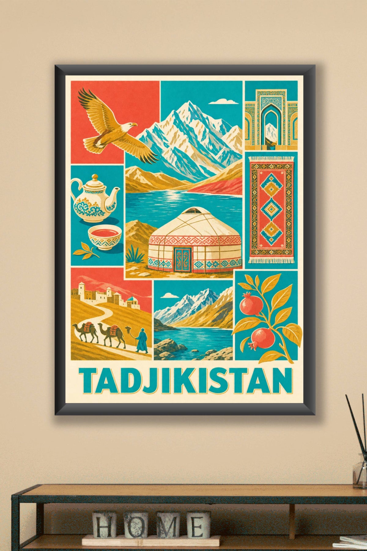 Poster du Tadjikistan