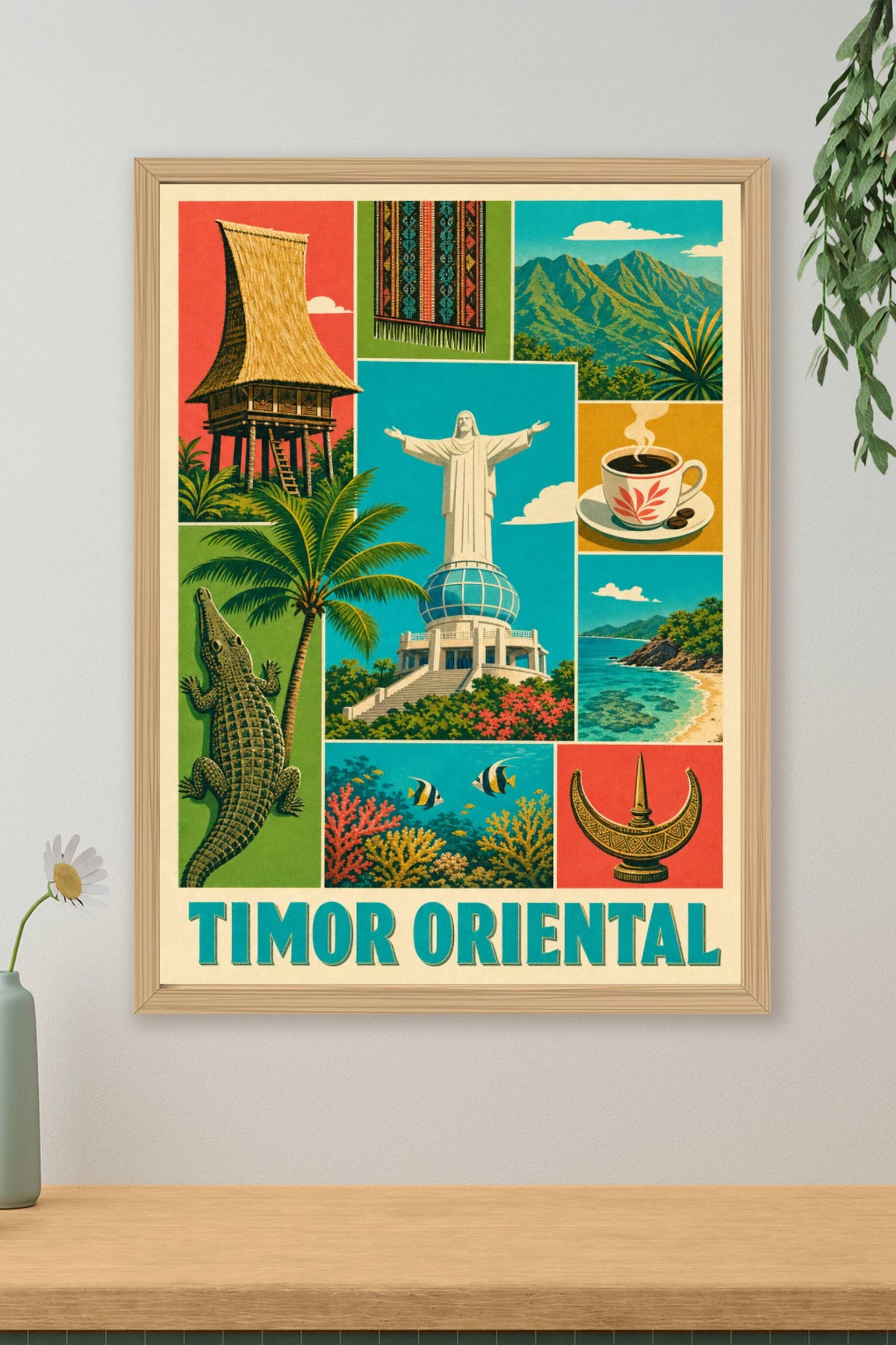 Poster du Timor oriental