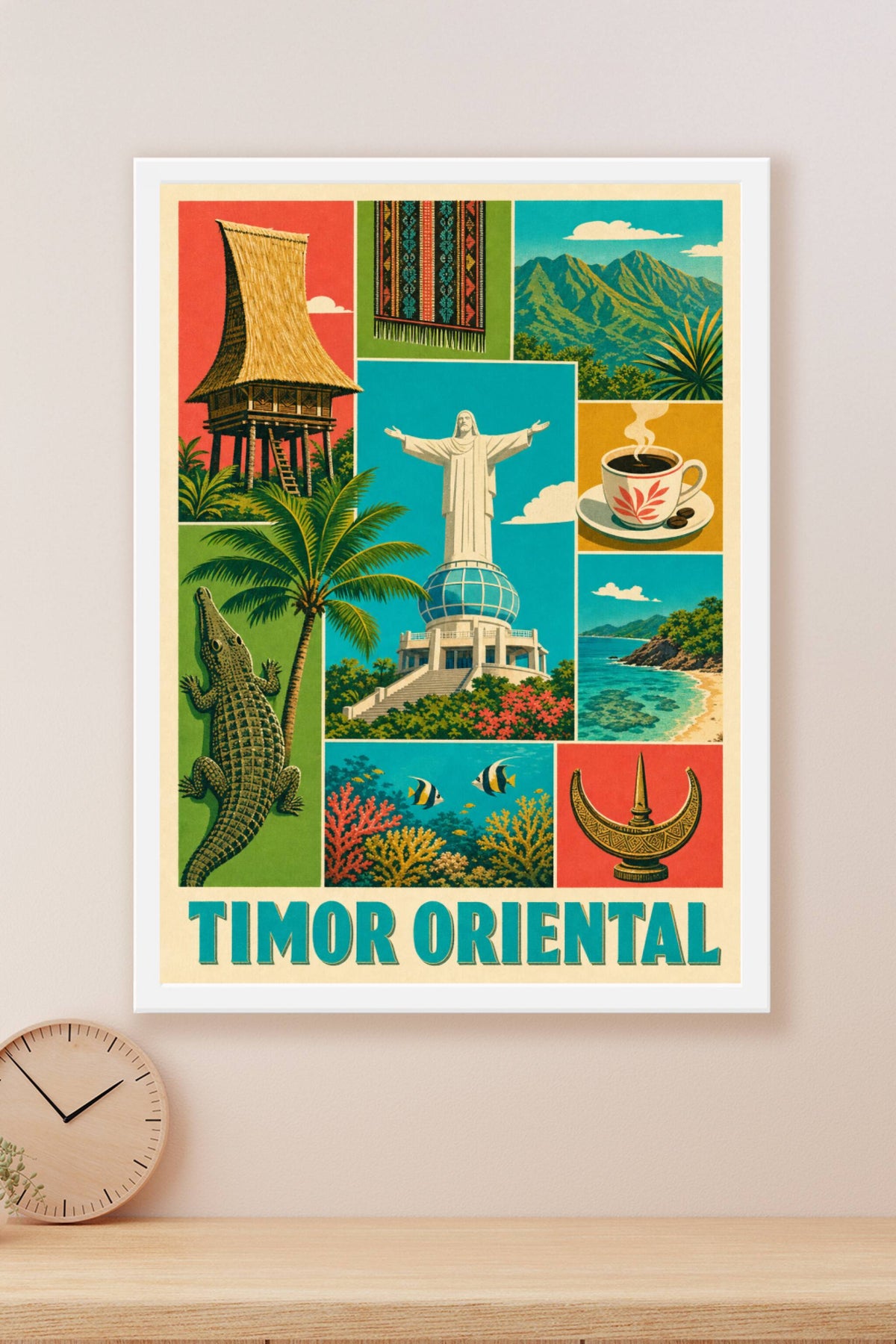 Poster du Timor oriental