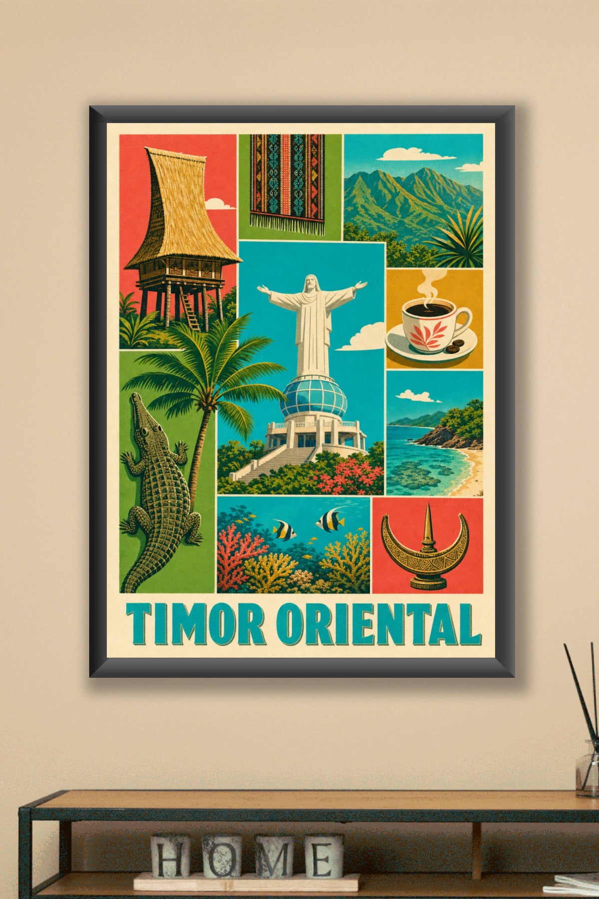 Poster du Timor oriental