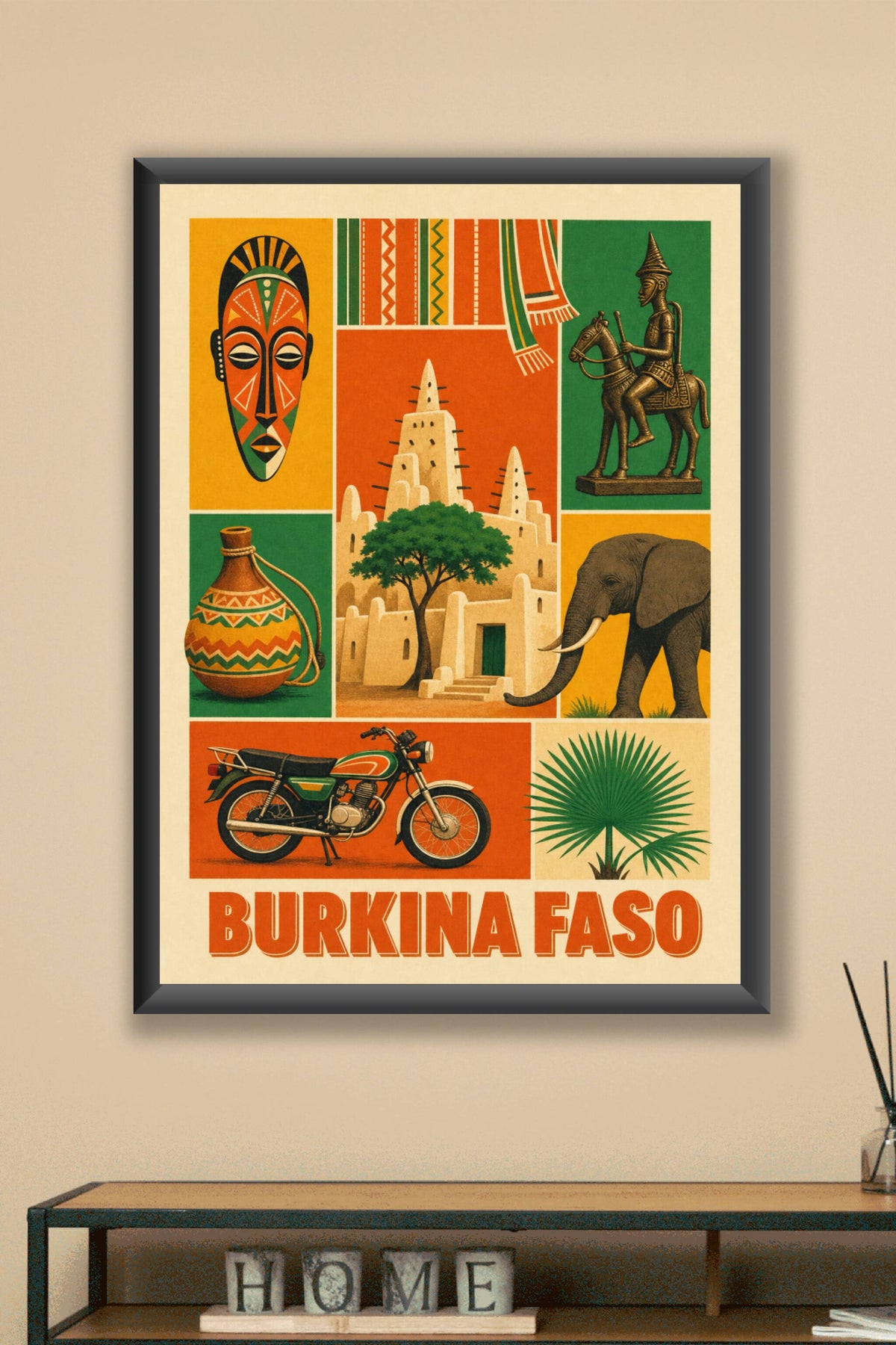 Poster du Burkina Faso