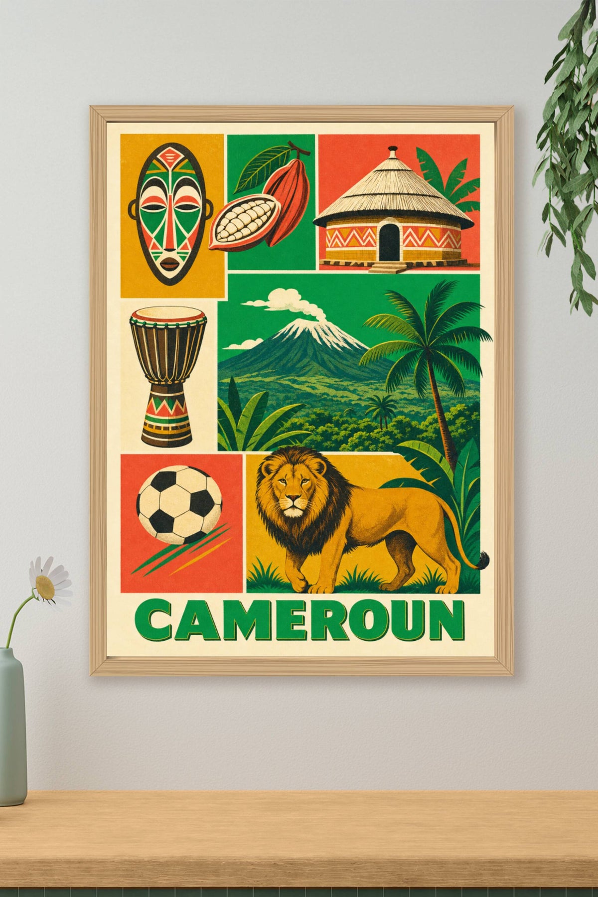 Poster du Cameroun