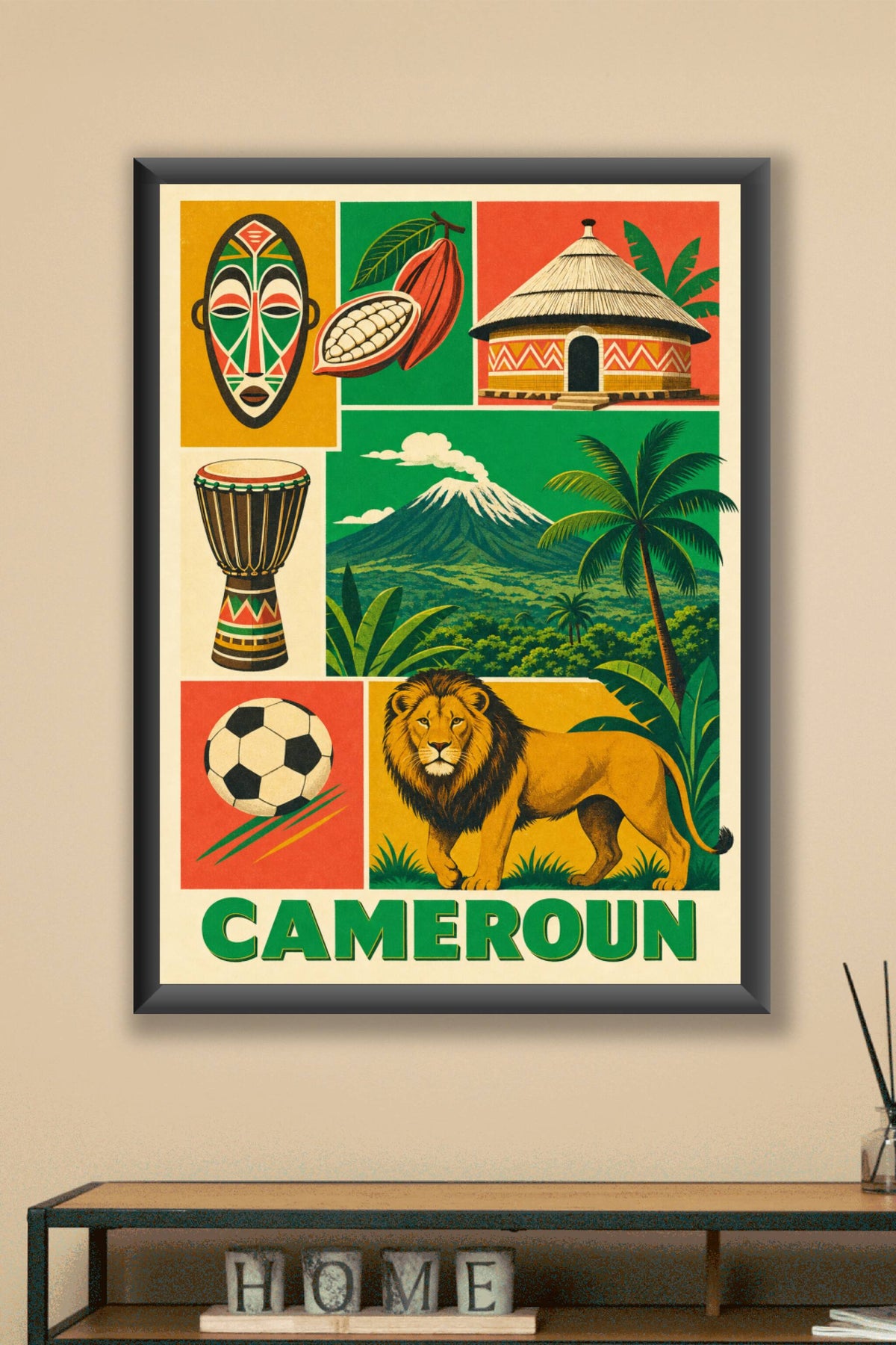 Poster du Cameroun