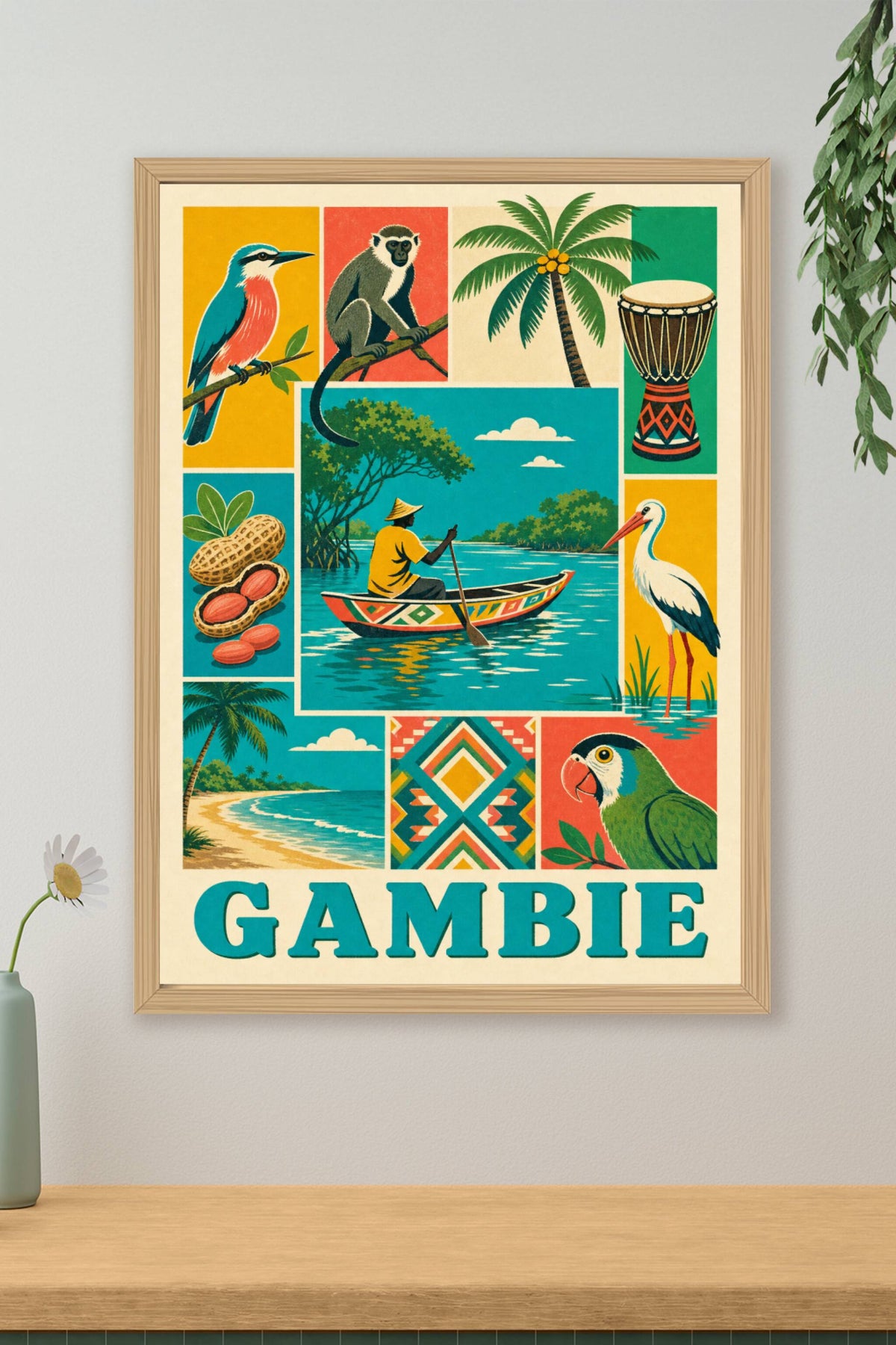 Poster de la Gambie