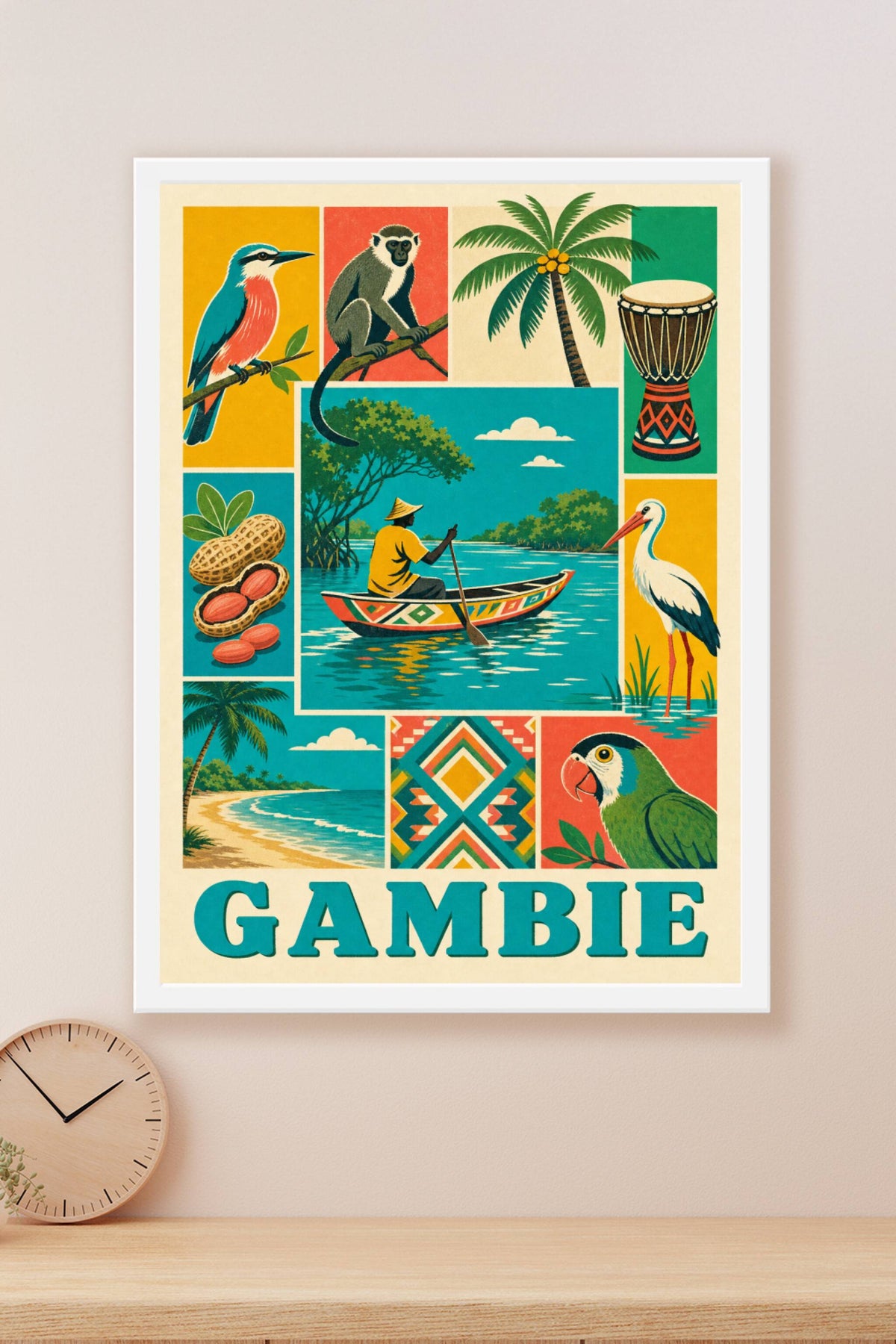 Poster de la Gambie