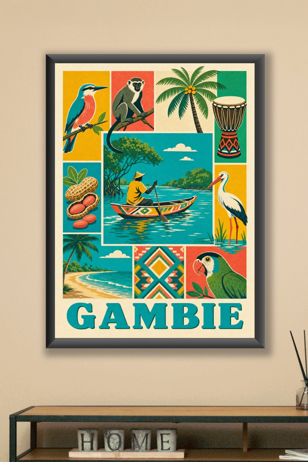 Poster de la Gambie