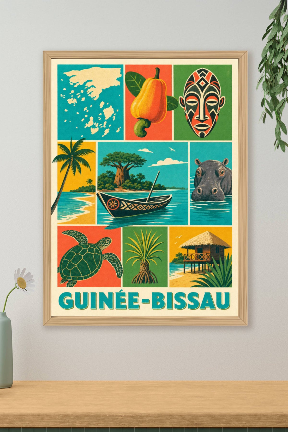 Poster de la Guinée-Bissau