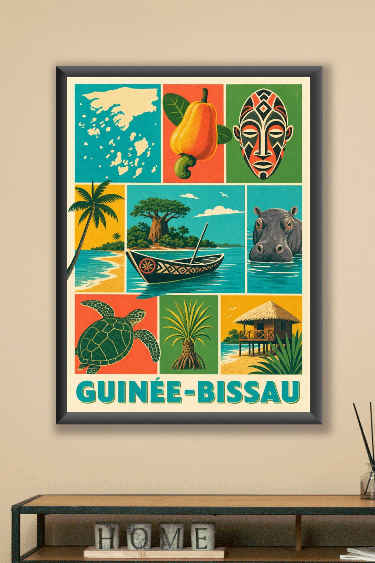 Poster de la Guinée-Bissau