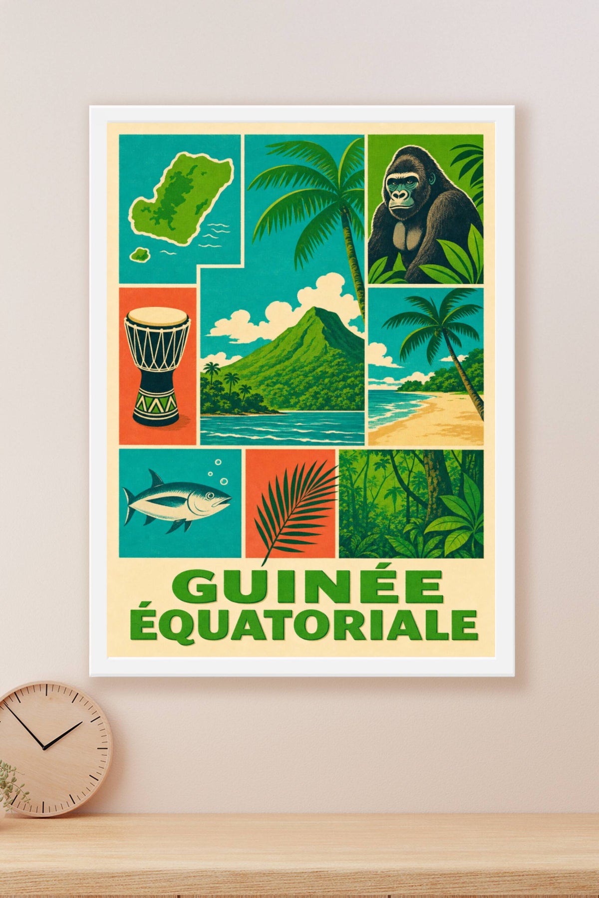 Poster de la Guinée équatoriale
