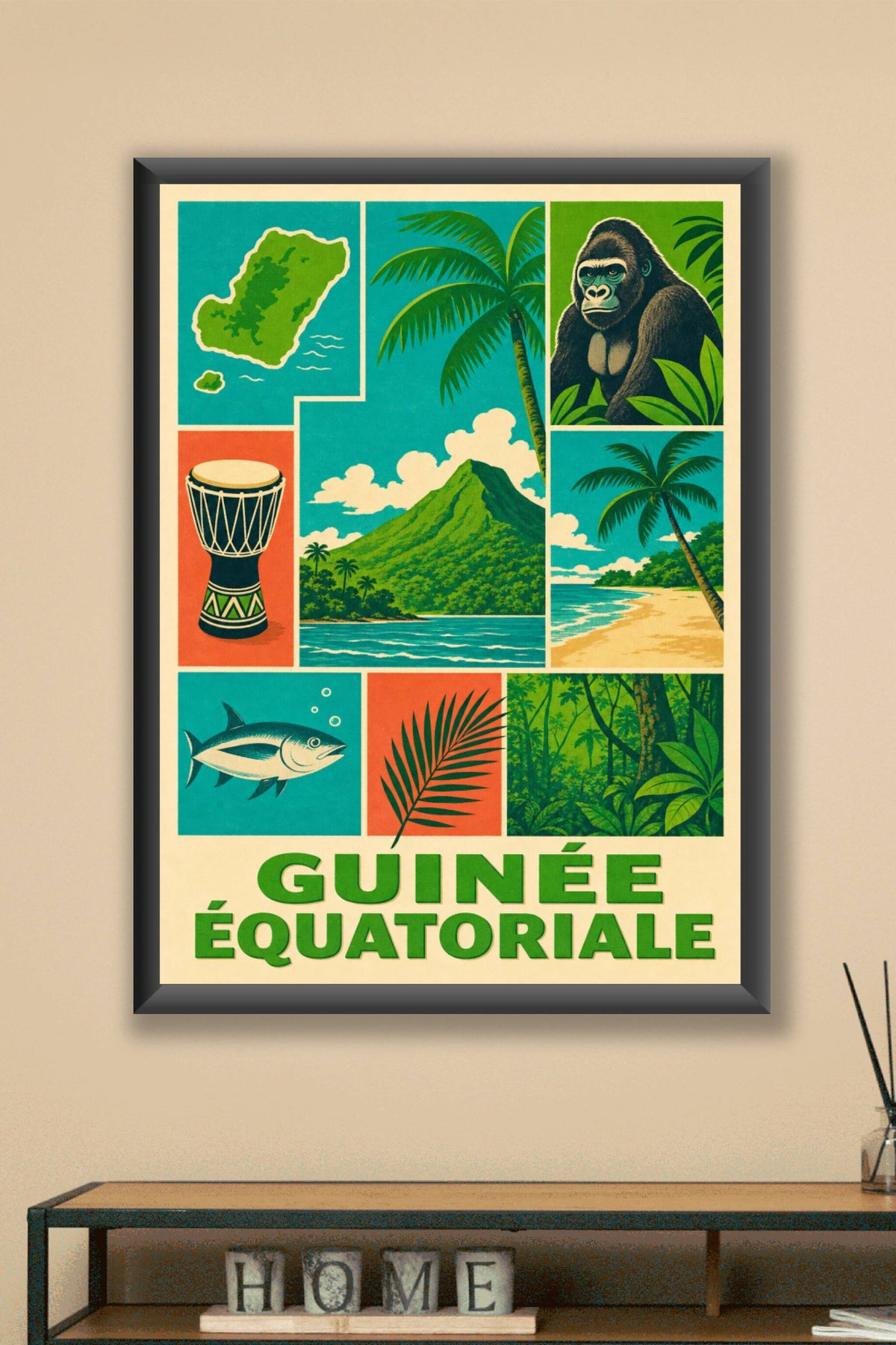 Poster de la Guinée équatoriale