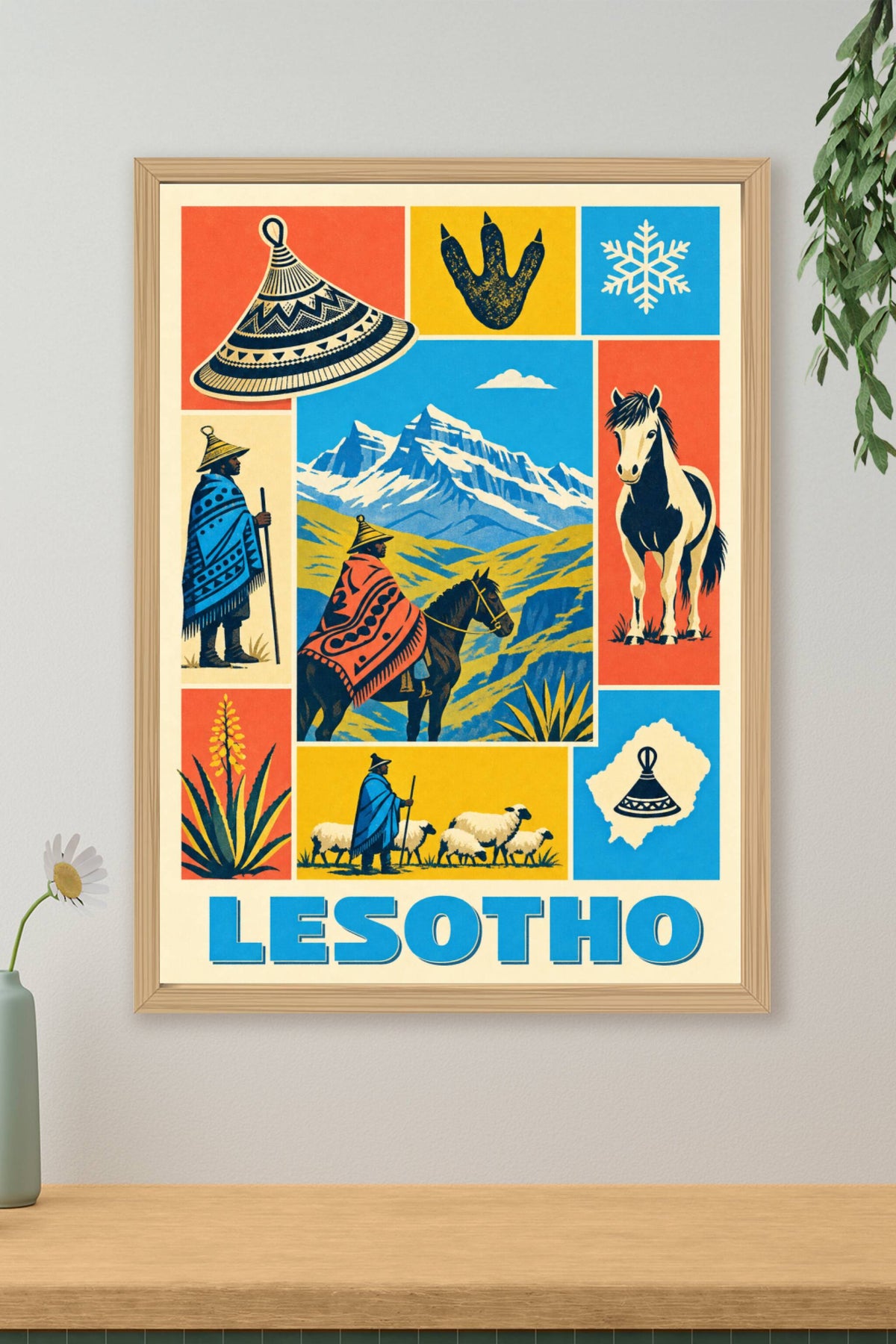 Poster du Lesotho
