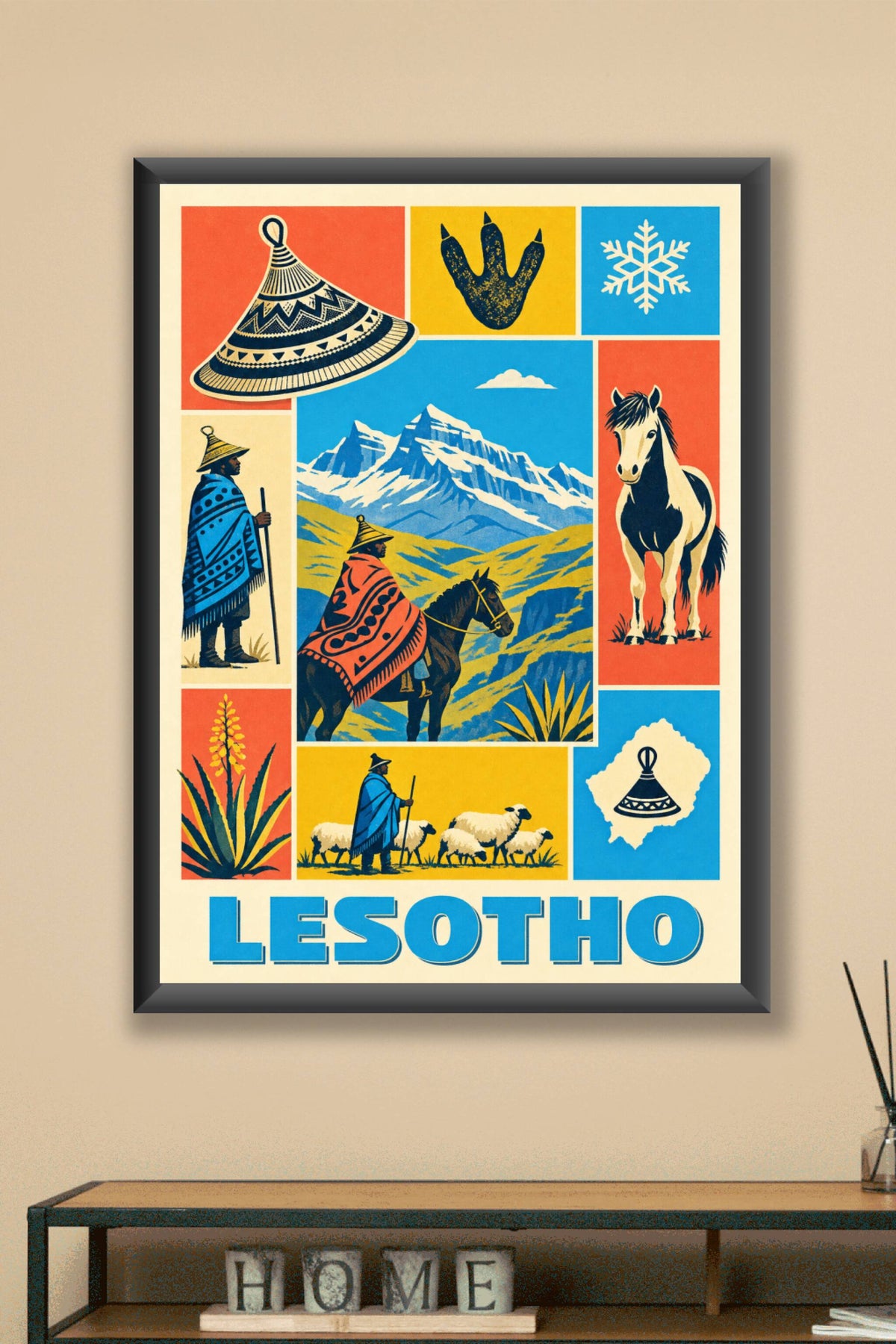 Poster du Lesotho
