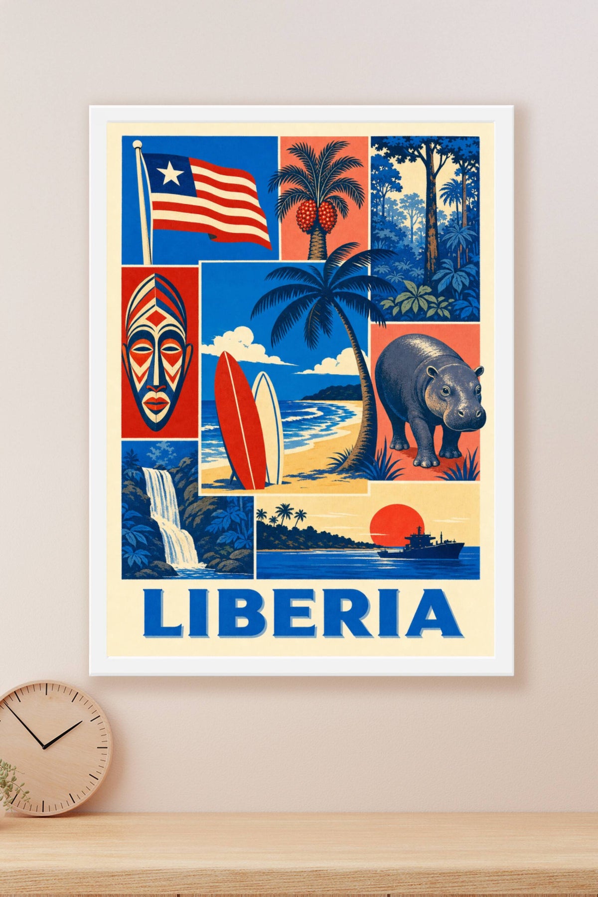 Poster du Liberia