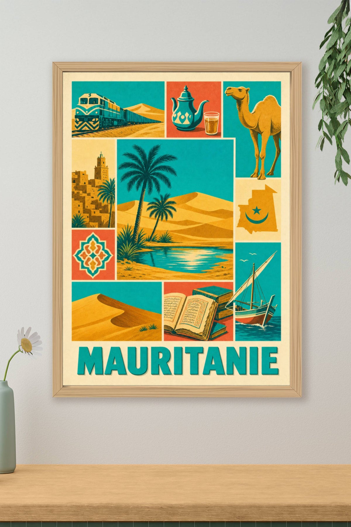 Poster de la Mauritanie