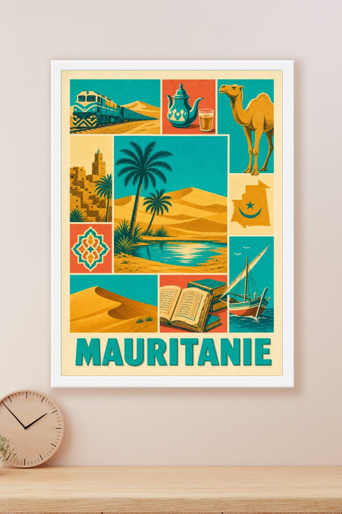 Poster de la Mauritanie