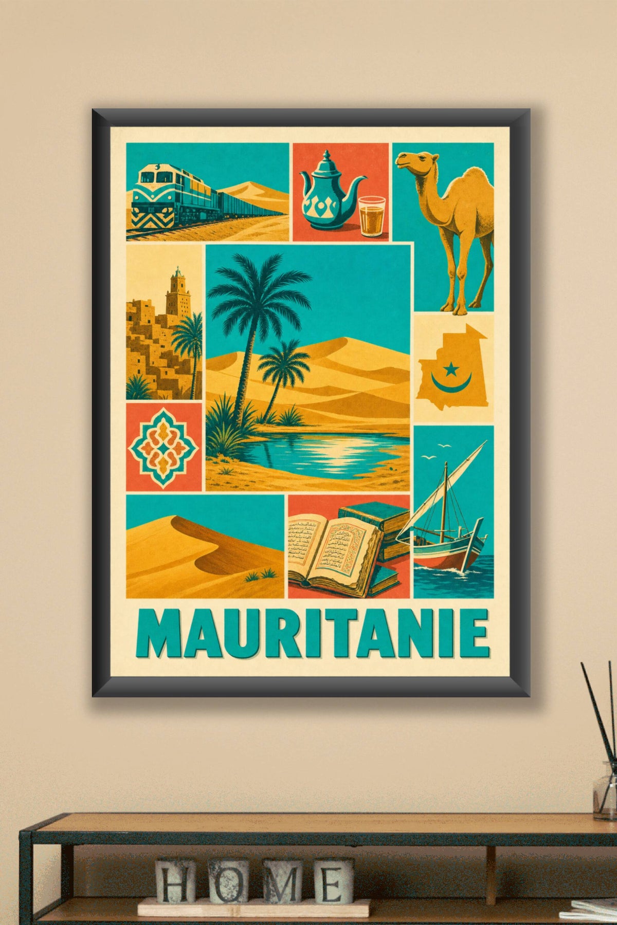 Poster de la Mauritanie