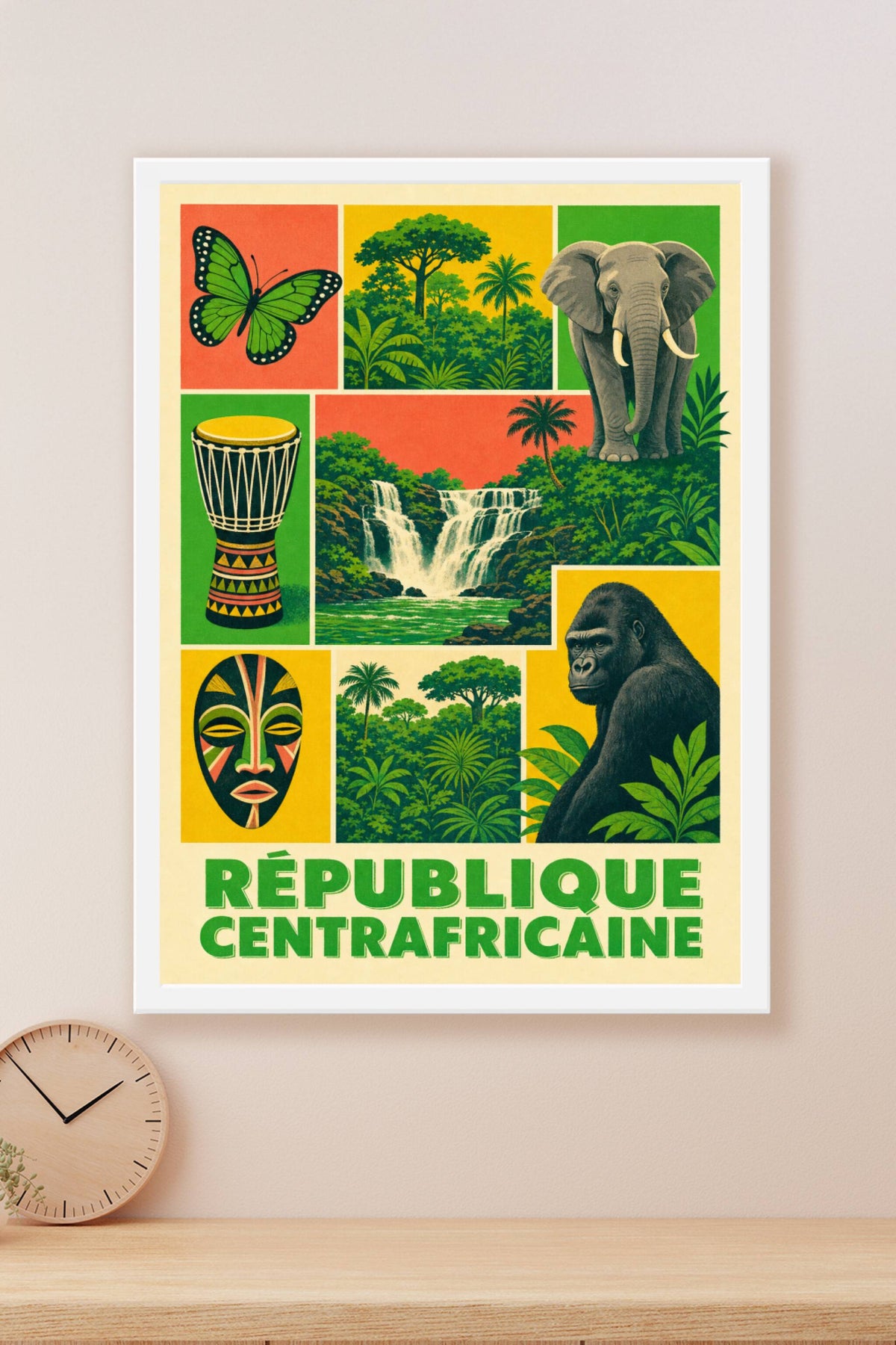 Poster de la République centrafricaine