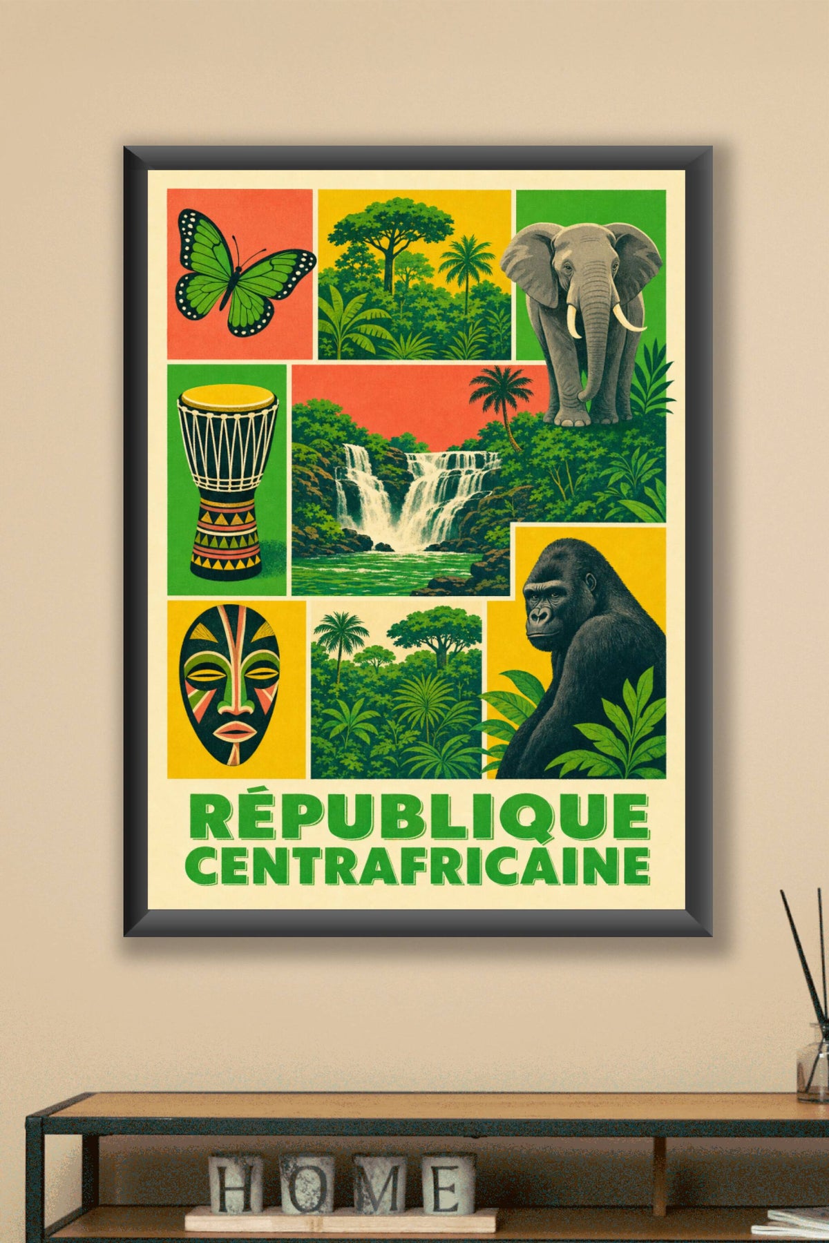 Poster de la République centrafricaine