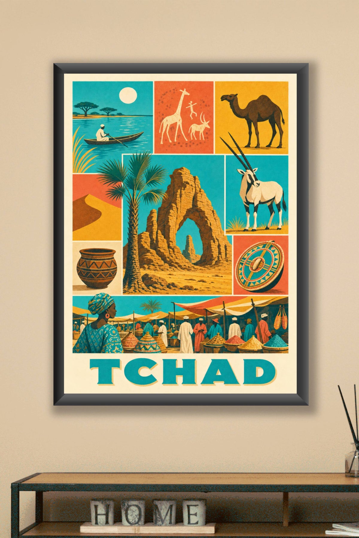 Poster du Tchad