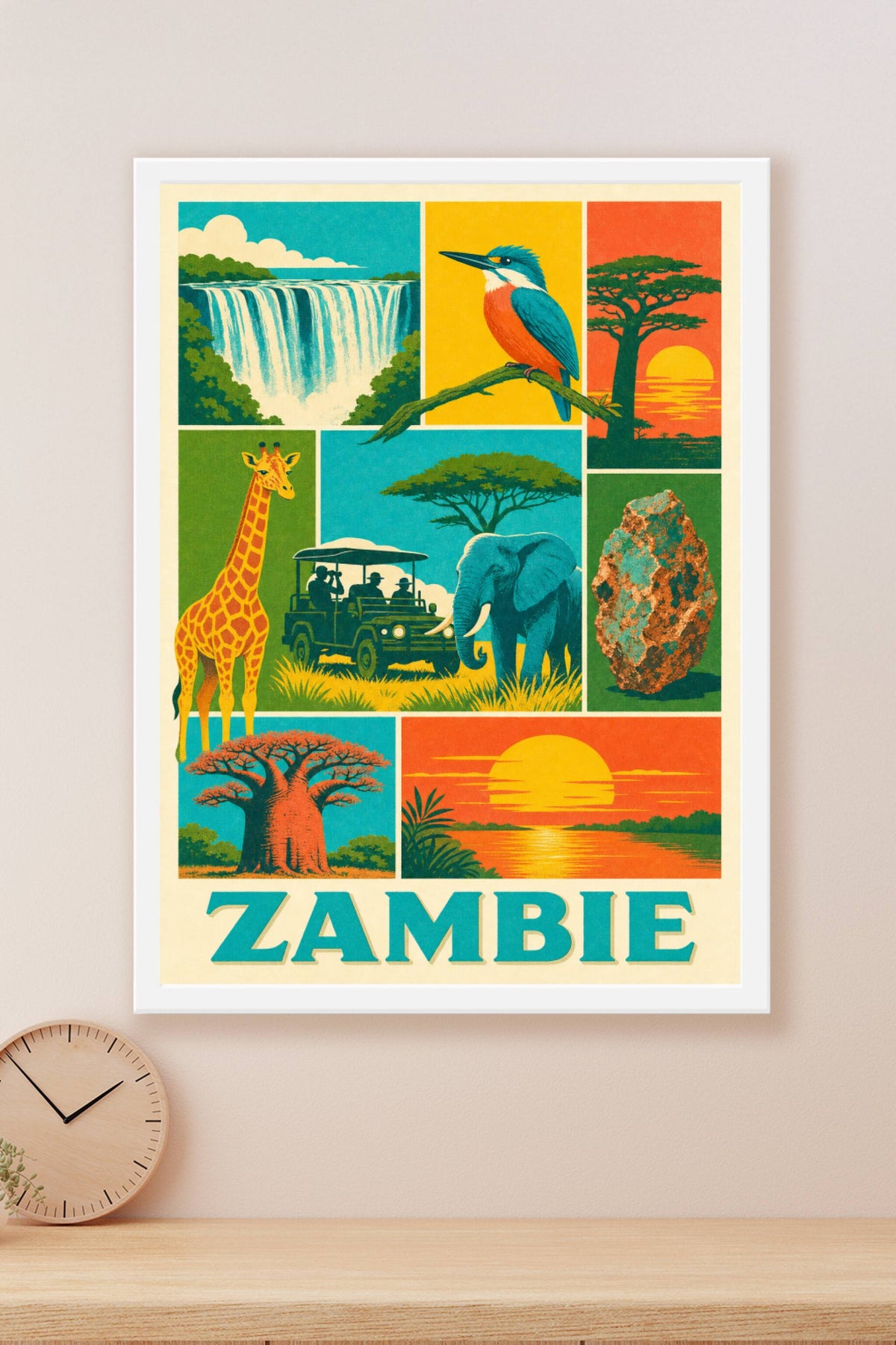 Poster de la Zambie