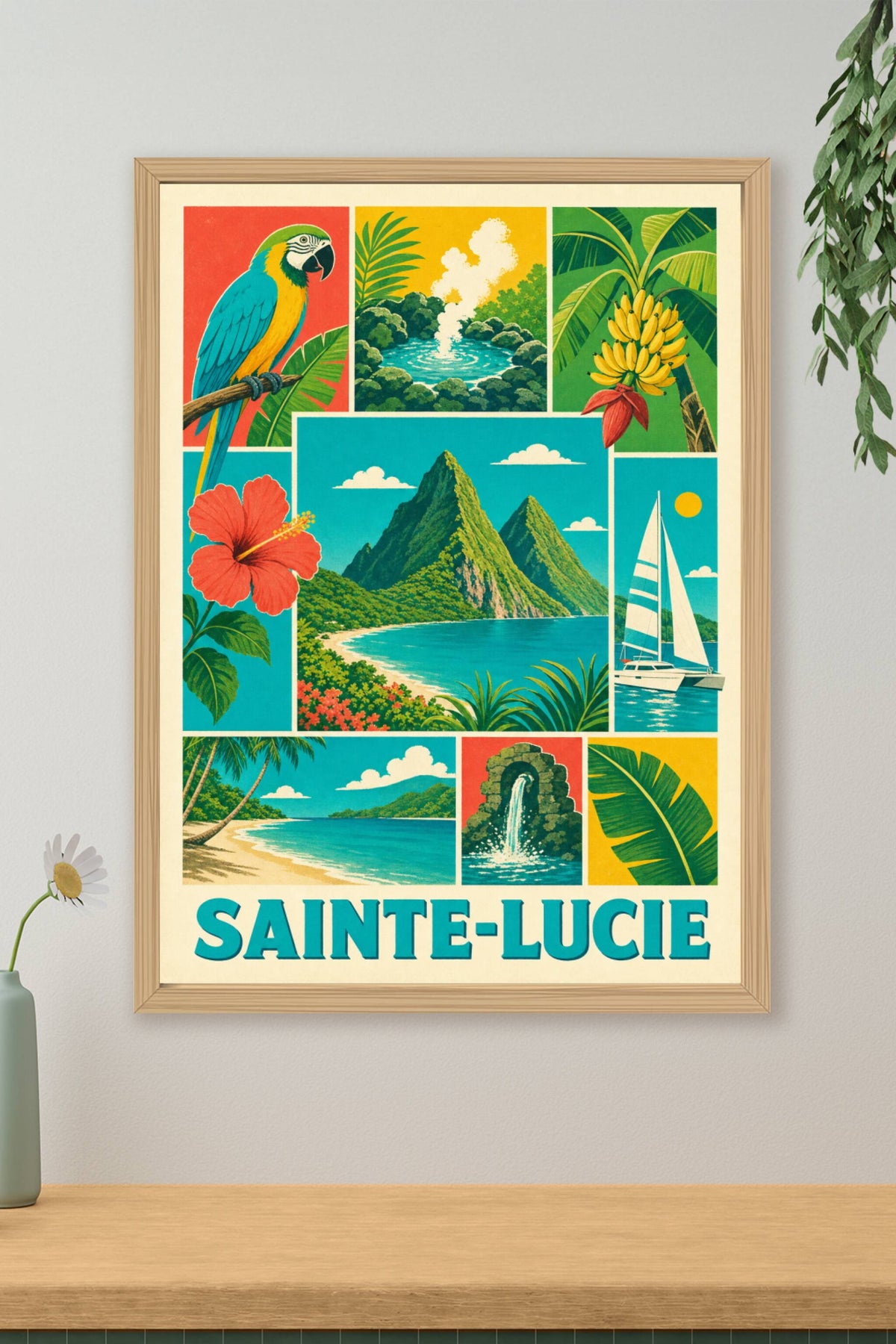 Poster de Sainte-Lucie