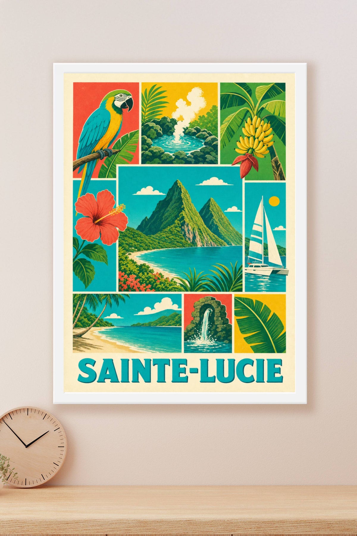 Poster de Sainte-Lucie