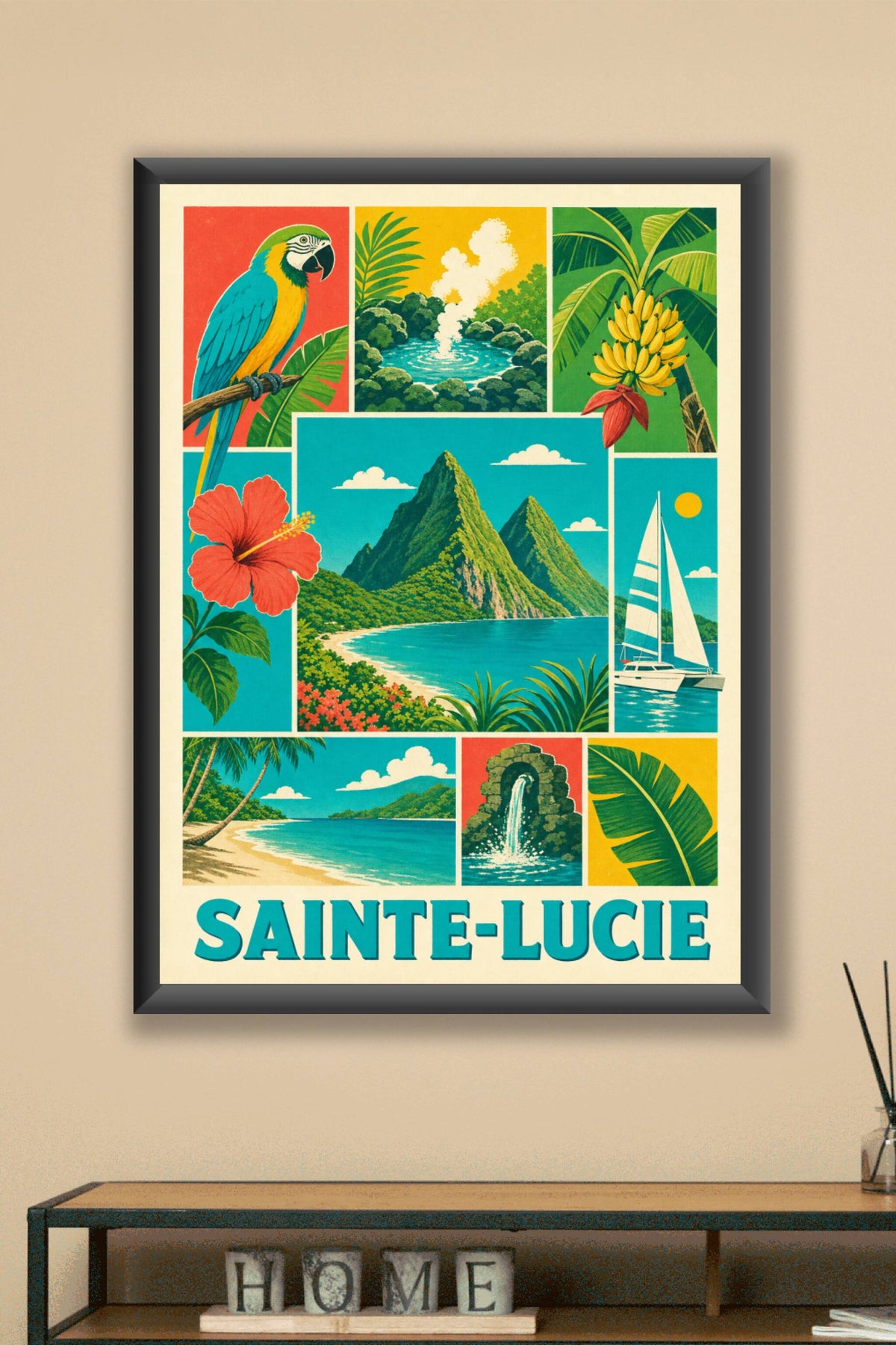 Poster de Sainte-Lucie