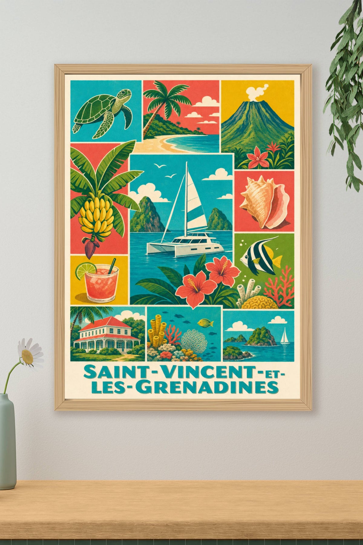 Poster de Saint-Vincent-et-les-Grenadines